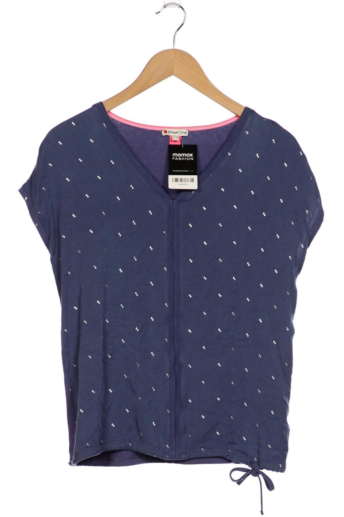 

Street One Damen T-Shirt, blau, Gr. 40