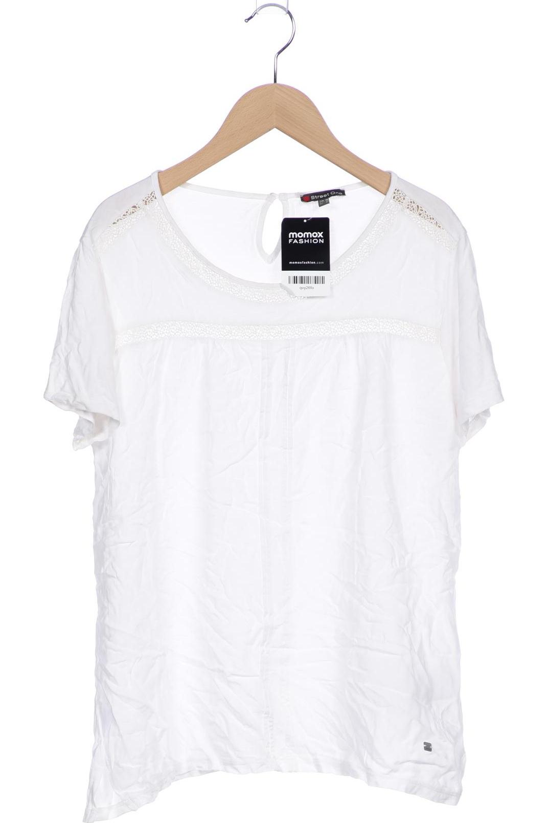 

Street One Damen T-Shirt, weiß, Gr. 40