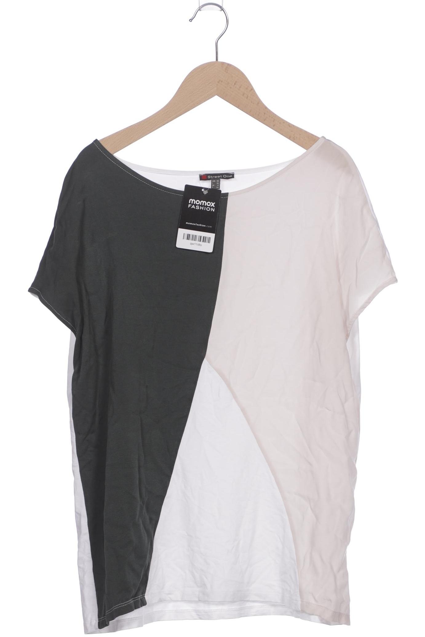 

Street One Damen T-Shirt, weiß, Gr. 40