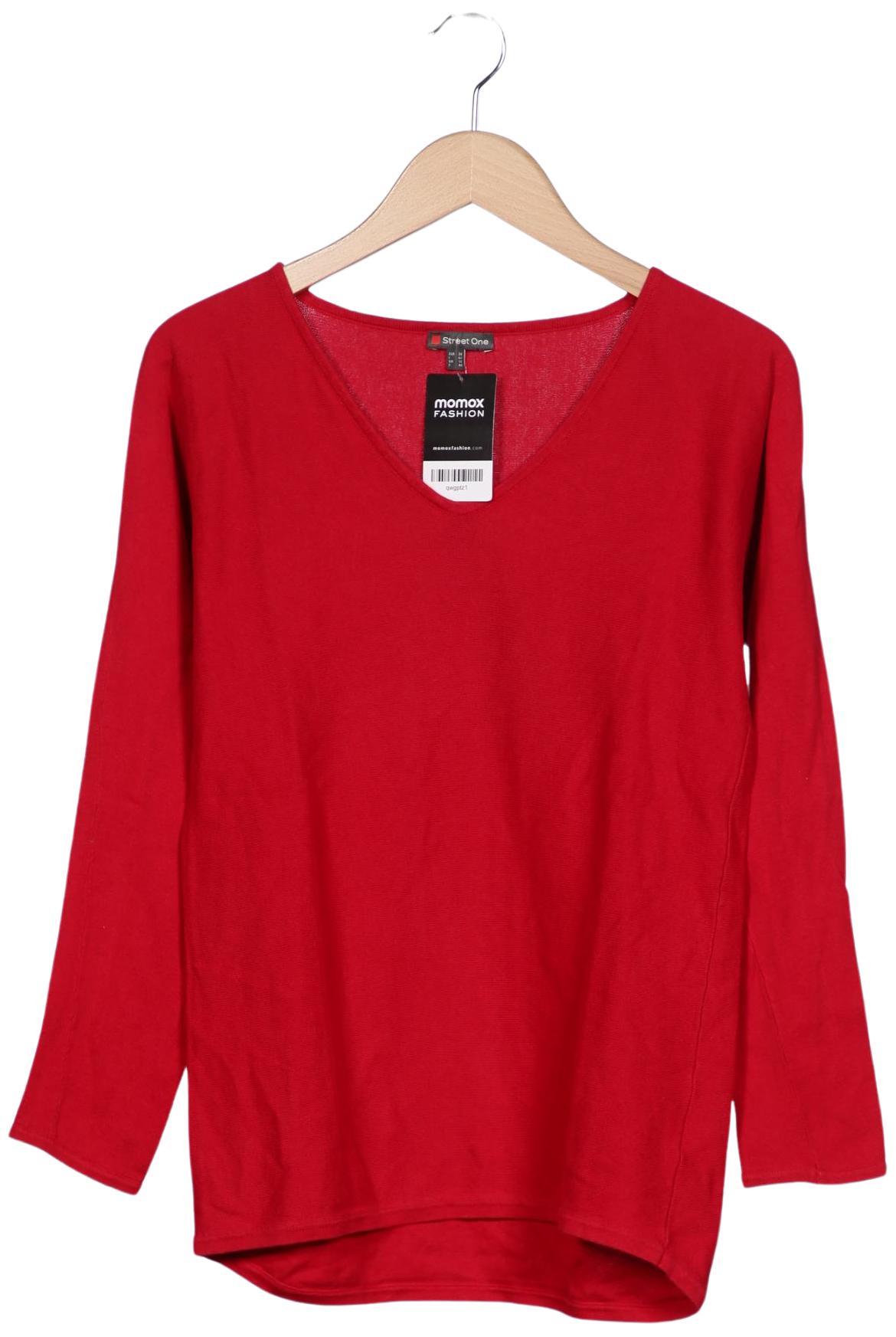 

Street One Damen Pullover, rot, Gr. 38