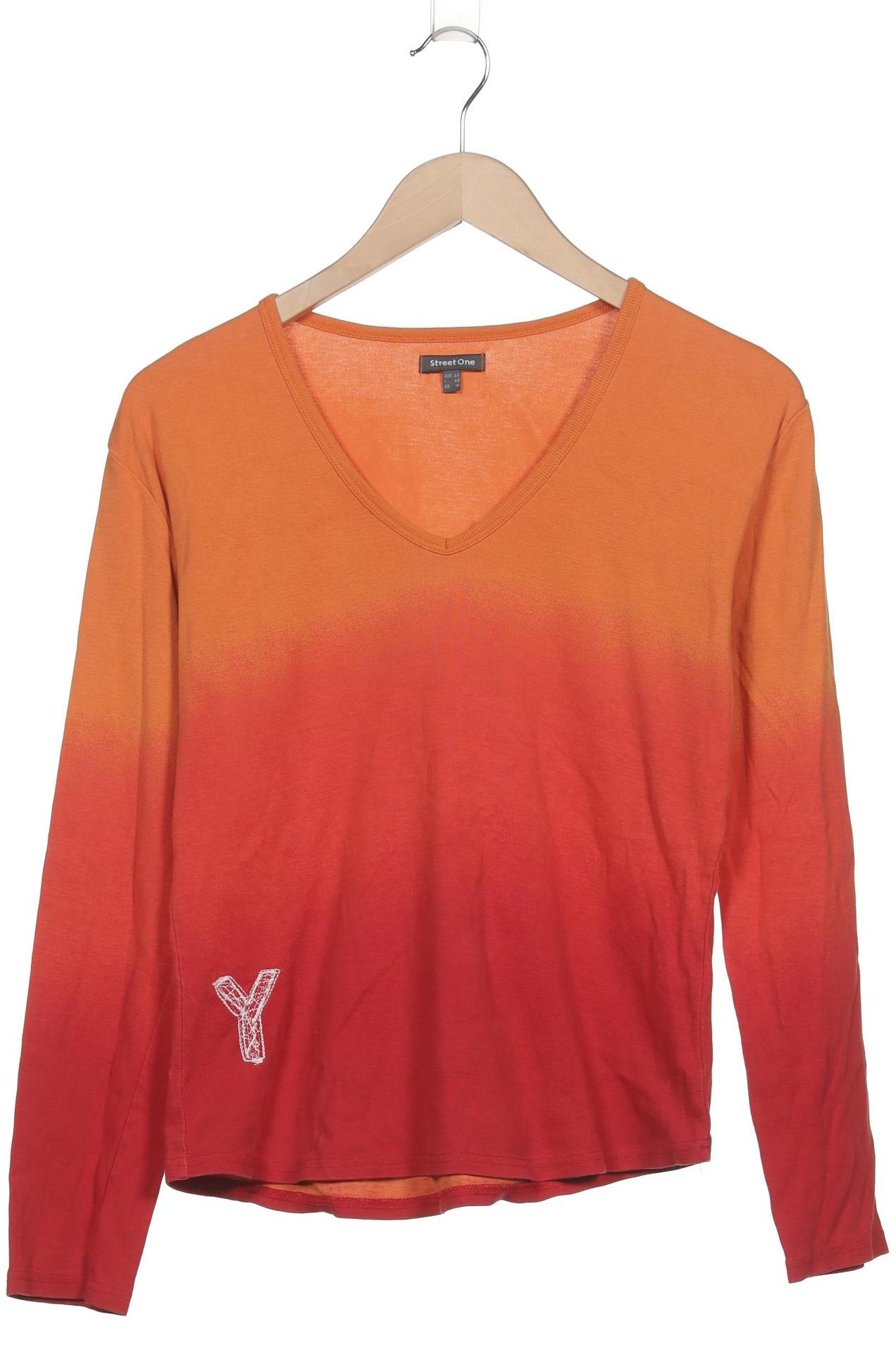 

Street One Damen Langarmshirt, rot, Gr. 44