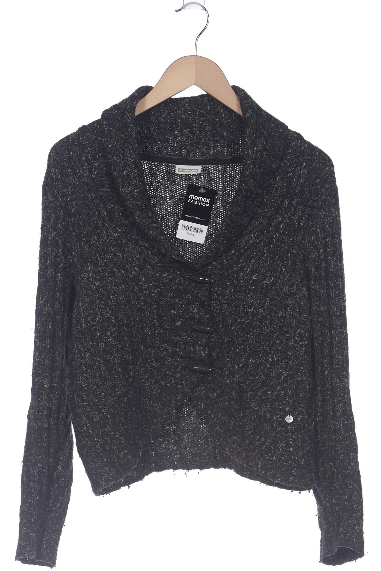 

Street One Damen Strickjacke, schwarz, Gr. 40