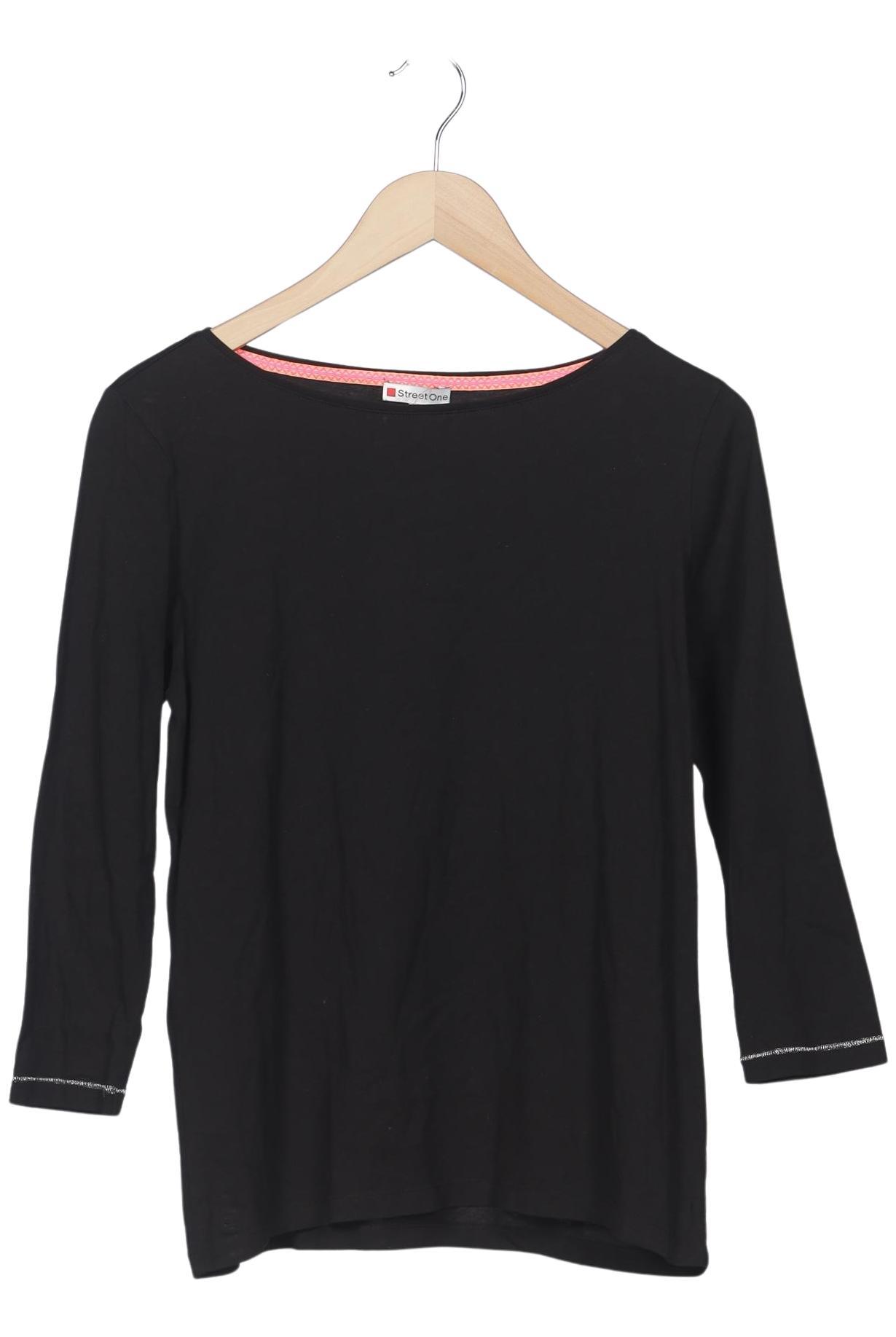 

Street One Damen Langarmshirt, schwarz, Gr. 38