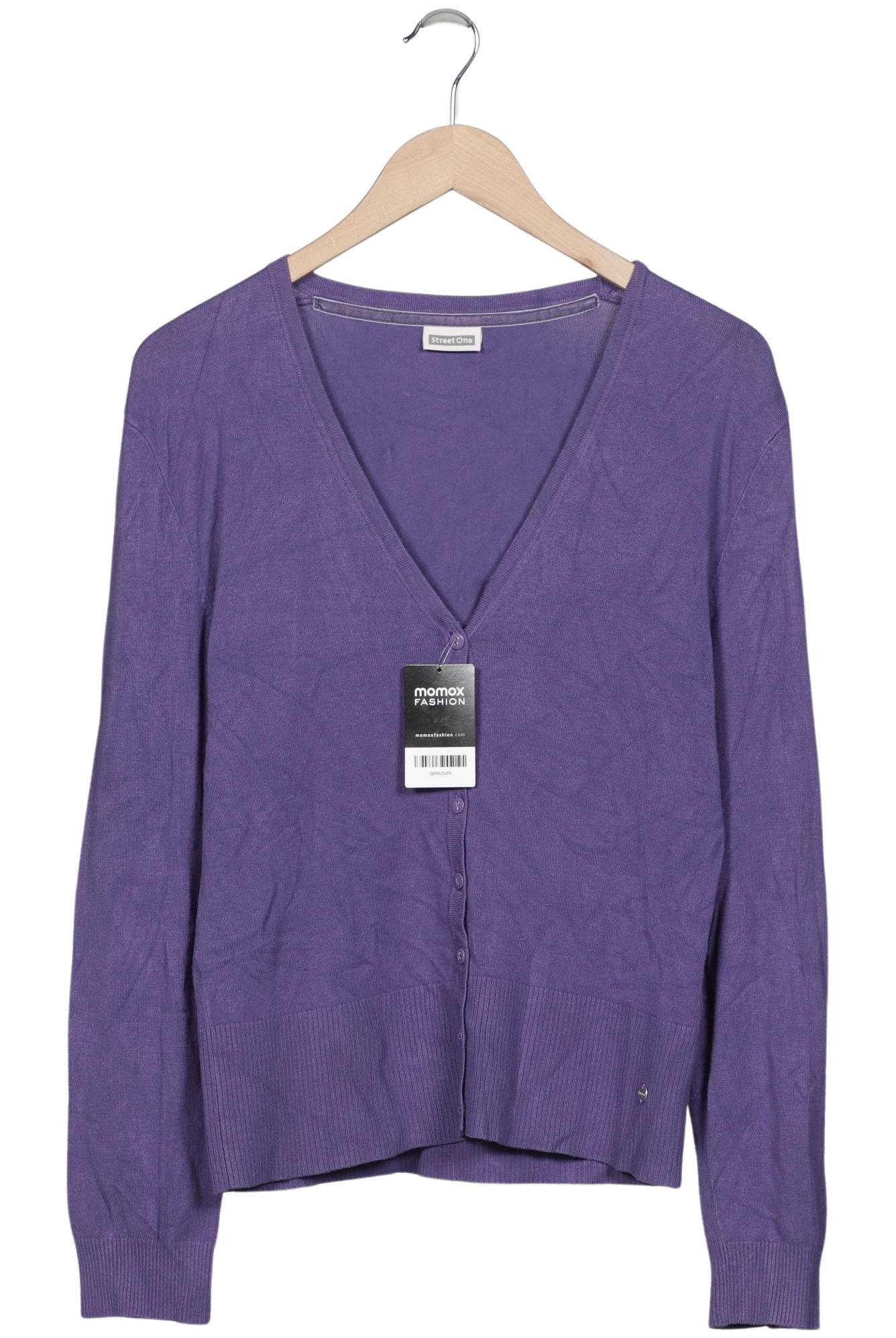 

Street One Damen Strickjacke, flieder, Gr. 44