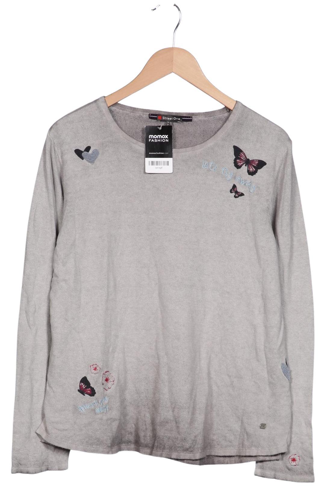 

Street One Damen Pullover, grau, Gr. 44