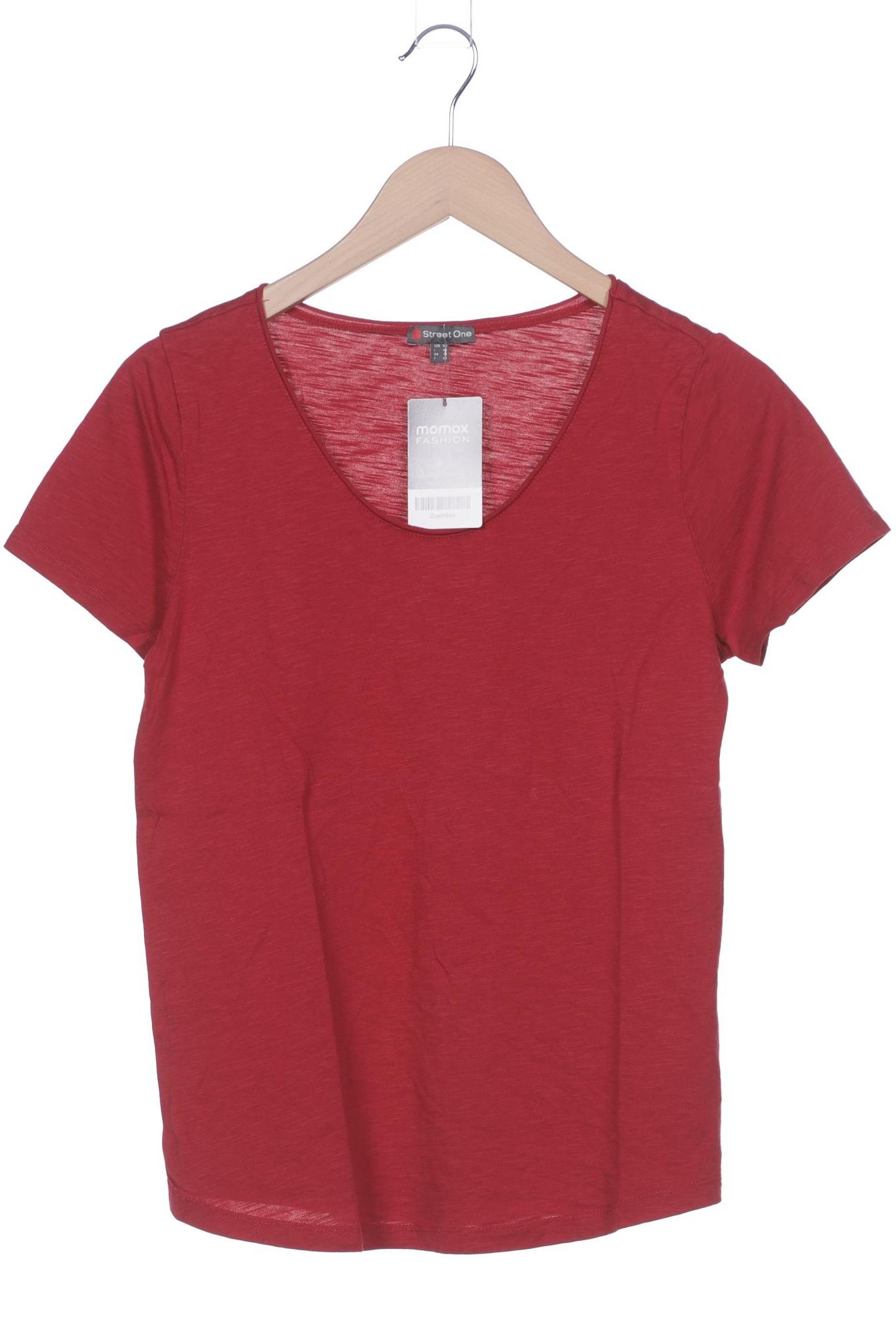 

Street One Damen T-Shirt, rot, Gr. 40