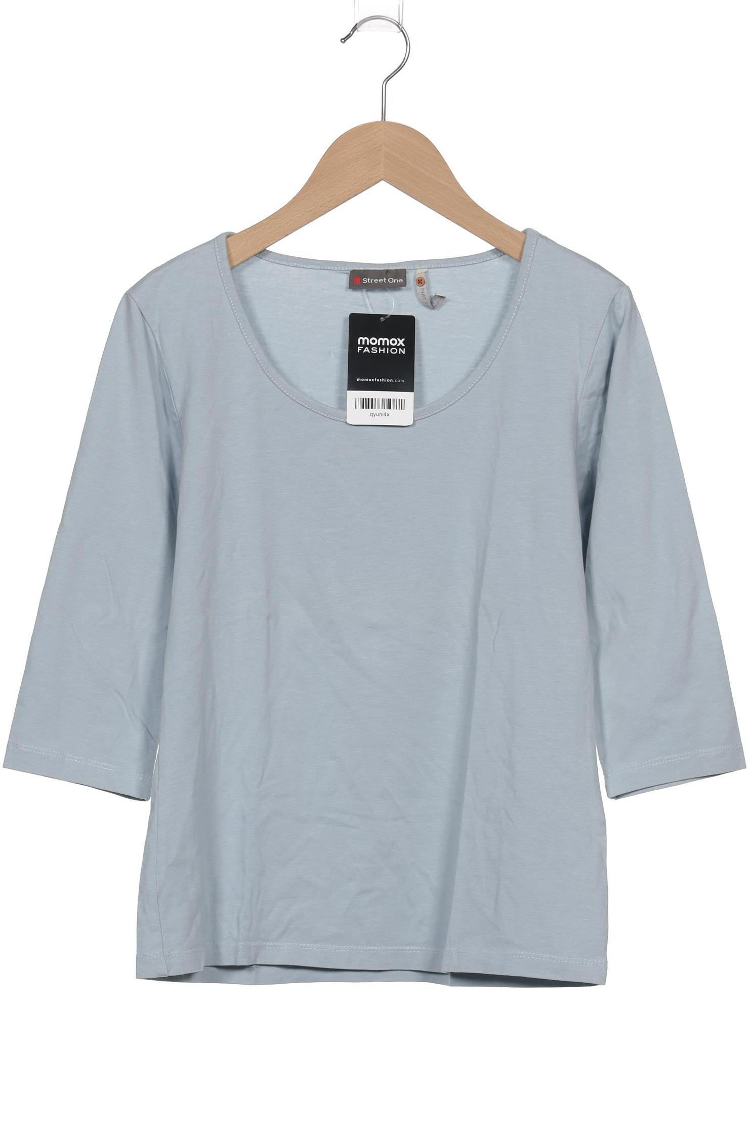 

Street One Damen Langarmshirt, hellblau, Gr. 38