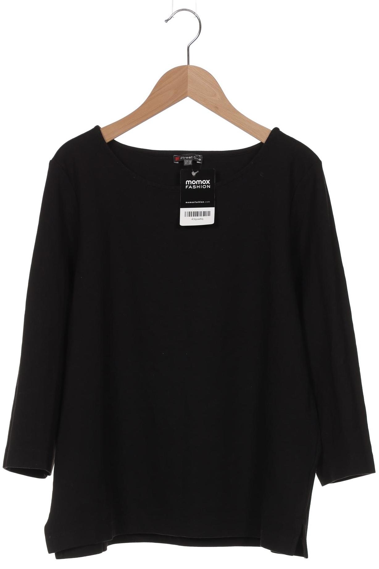 

Street One Damen Langarmshirt, schwarz, Gr. 42