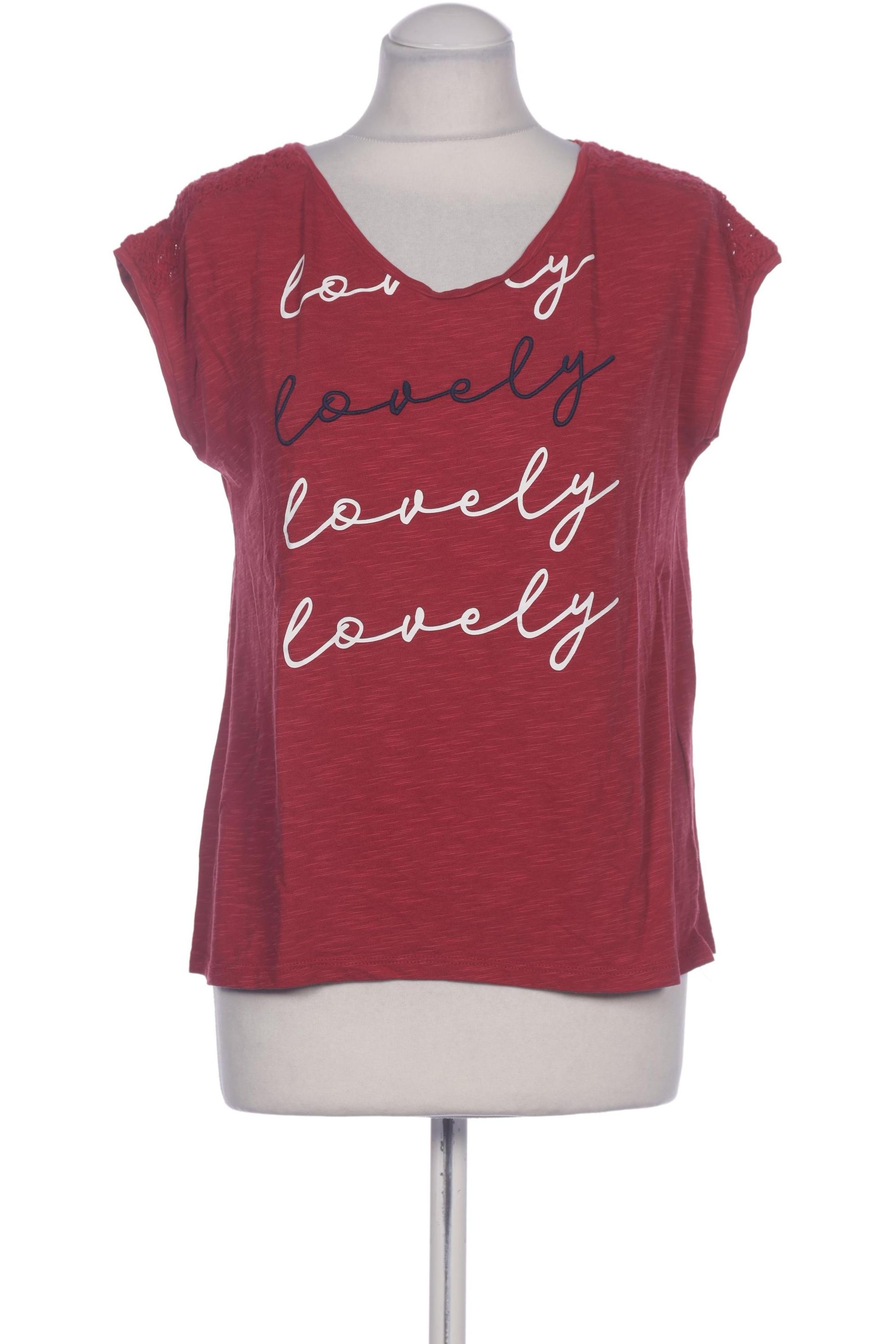

Street One Damen T-Shirt, rot, Gr. 38