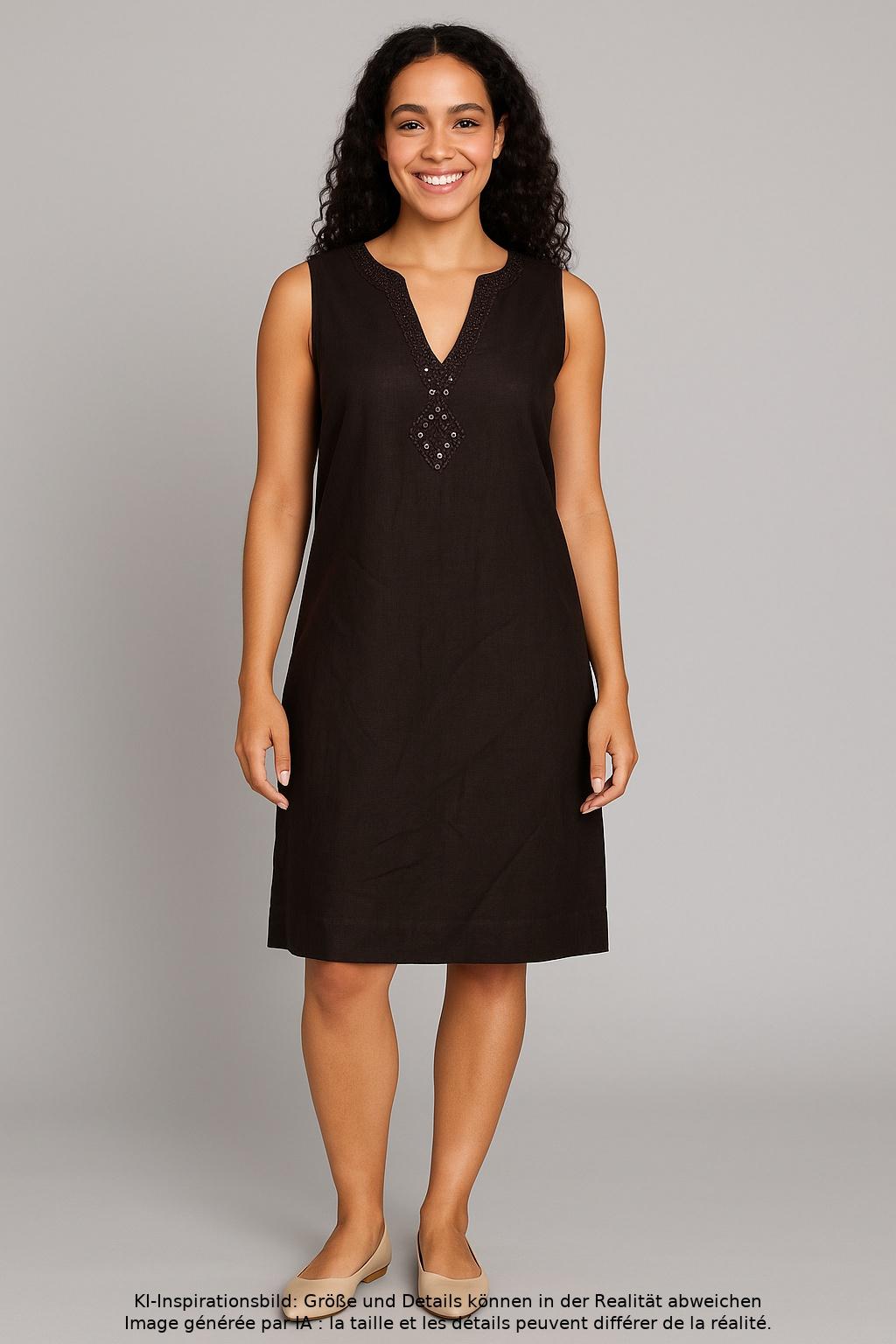 

Street One Damen Kleid, braun, Gr. 40