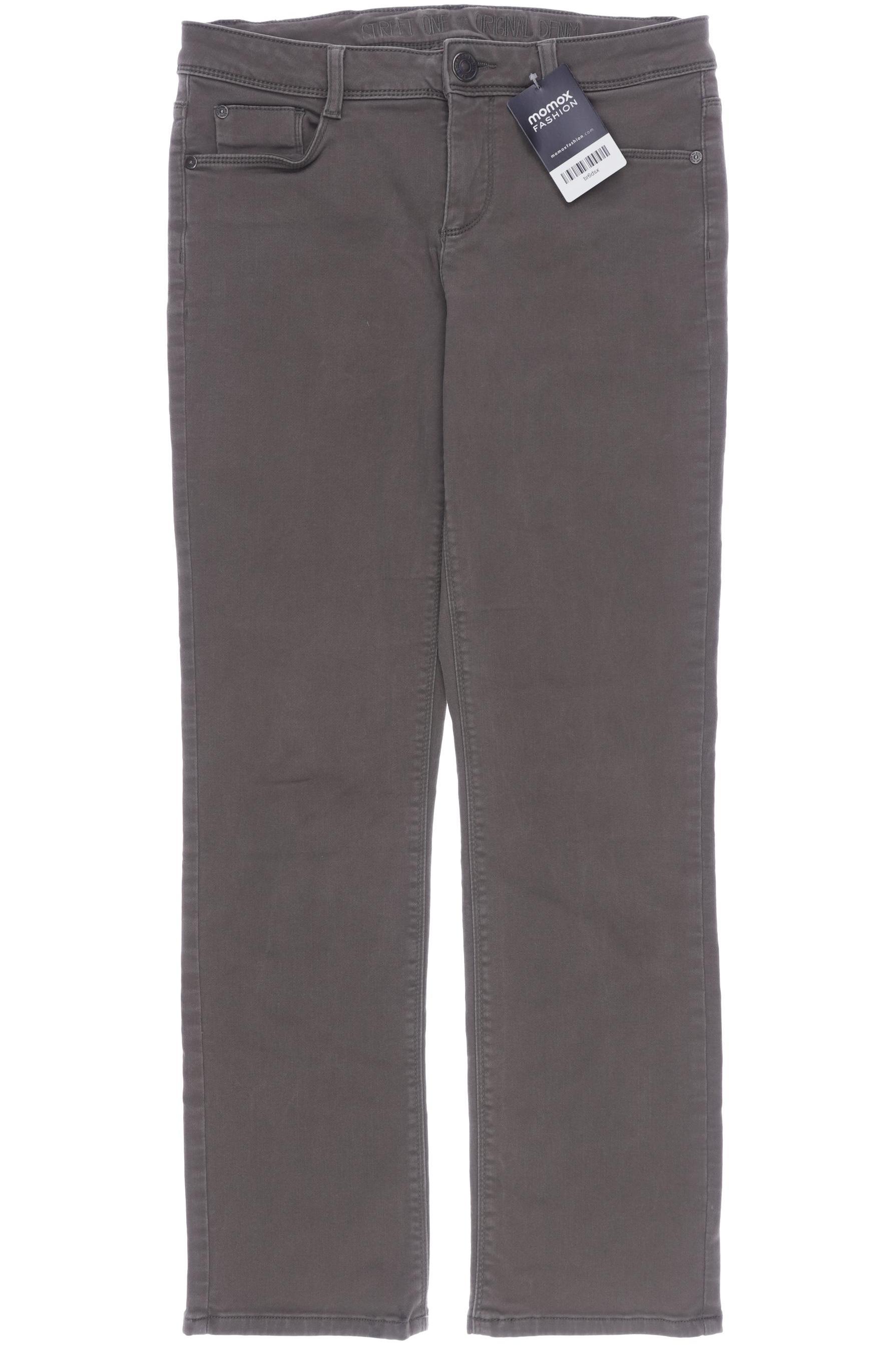 

Street One Damen Jeans, braun, Gr. 29
