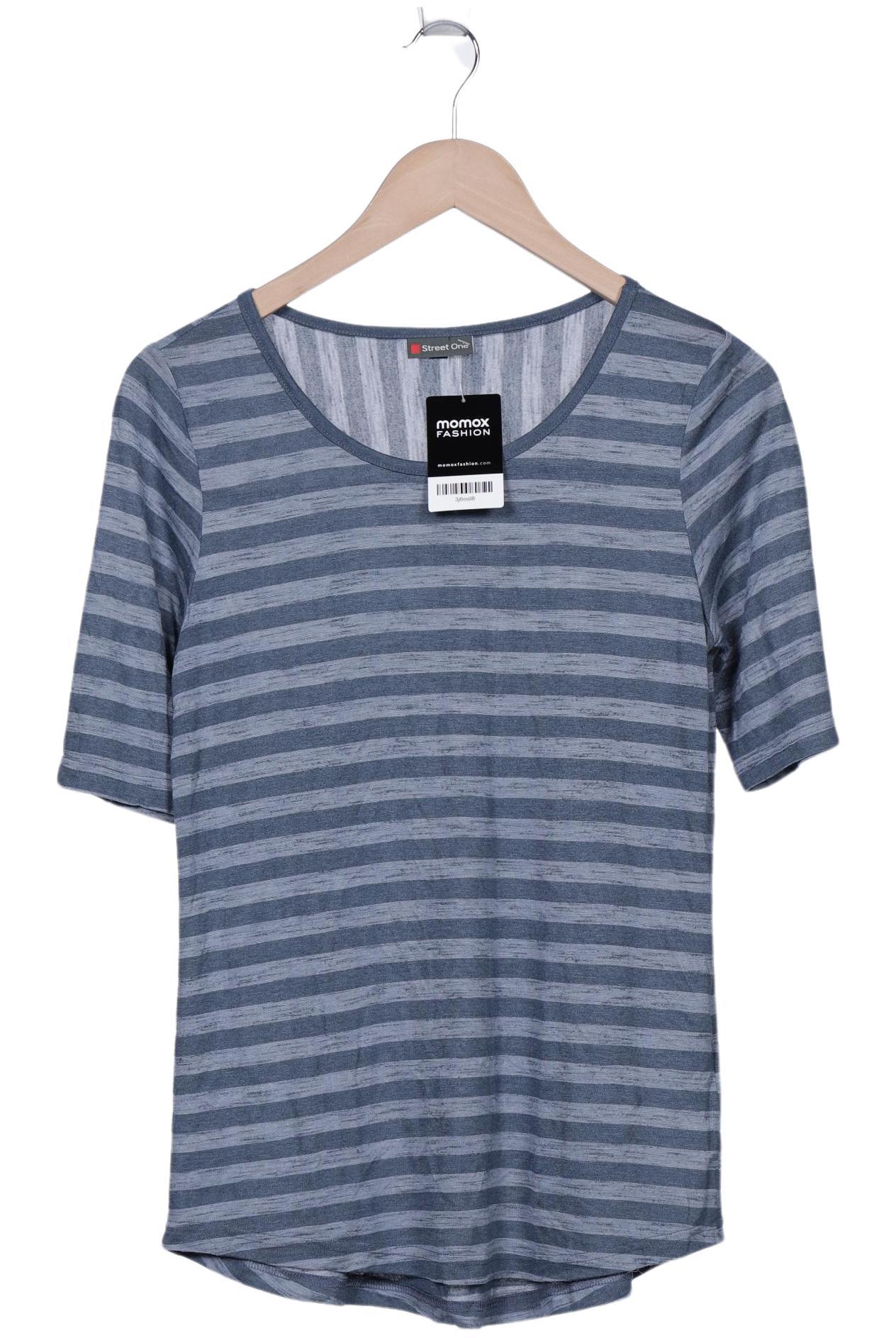 

Street One Damen T-Shirt, blau, Gr. 36