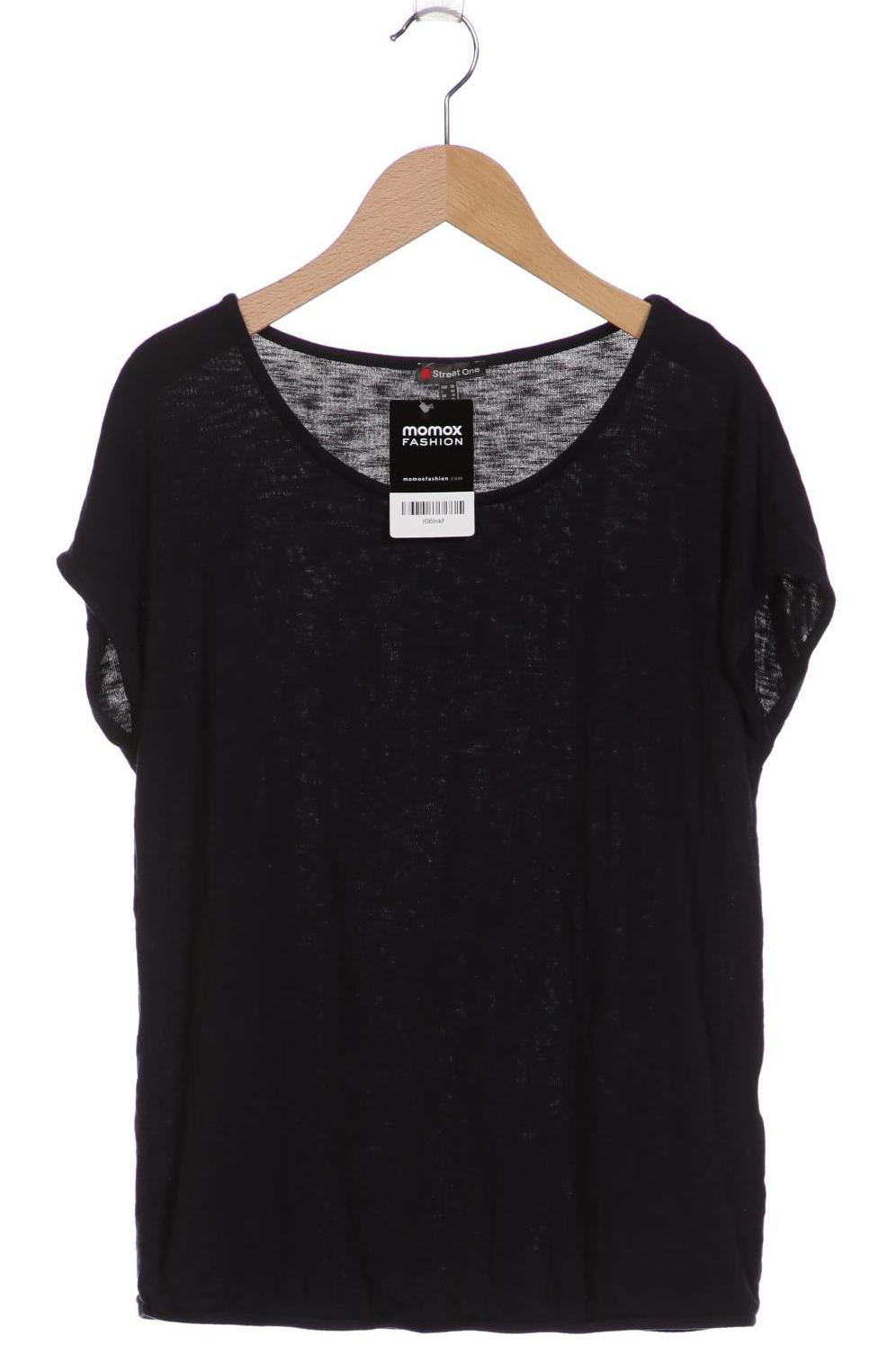 

Street One Damen T-Shirt, schwarz, Gr. 36