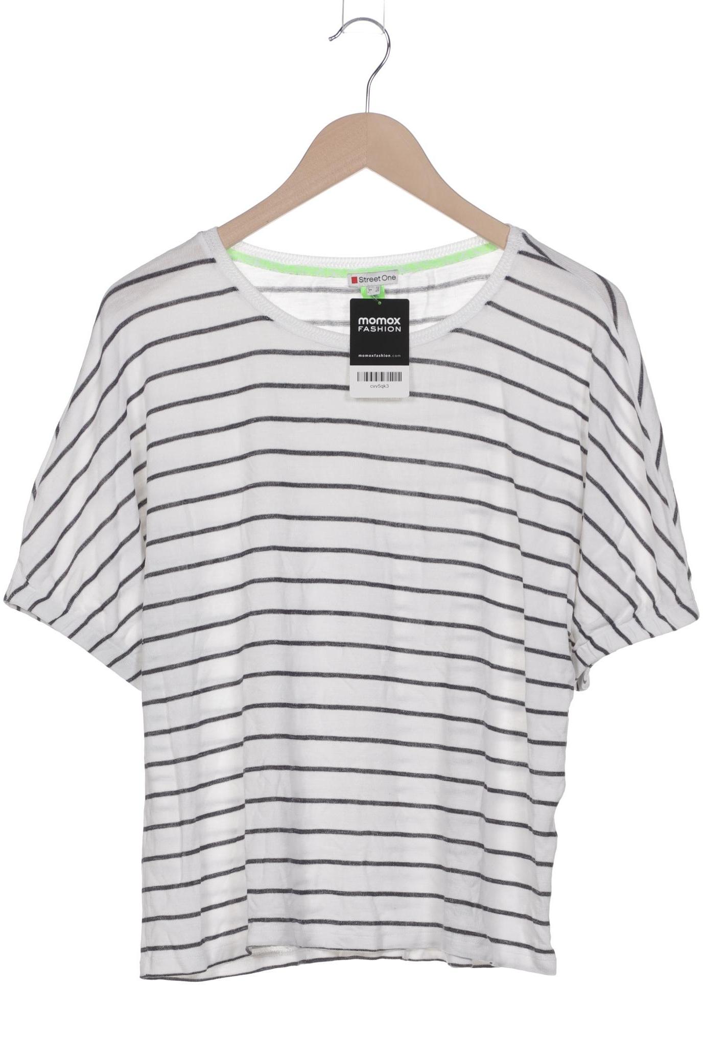 

Street One Damen T-Shirt, weiß, Gr. 42