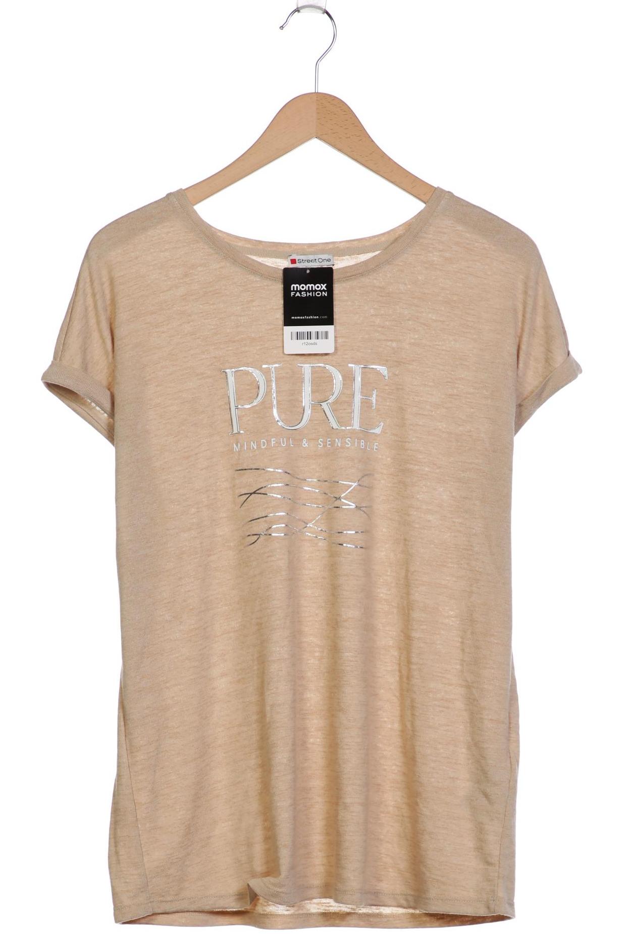 

Street One Damen T-Shirt, beige, Gr. 42