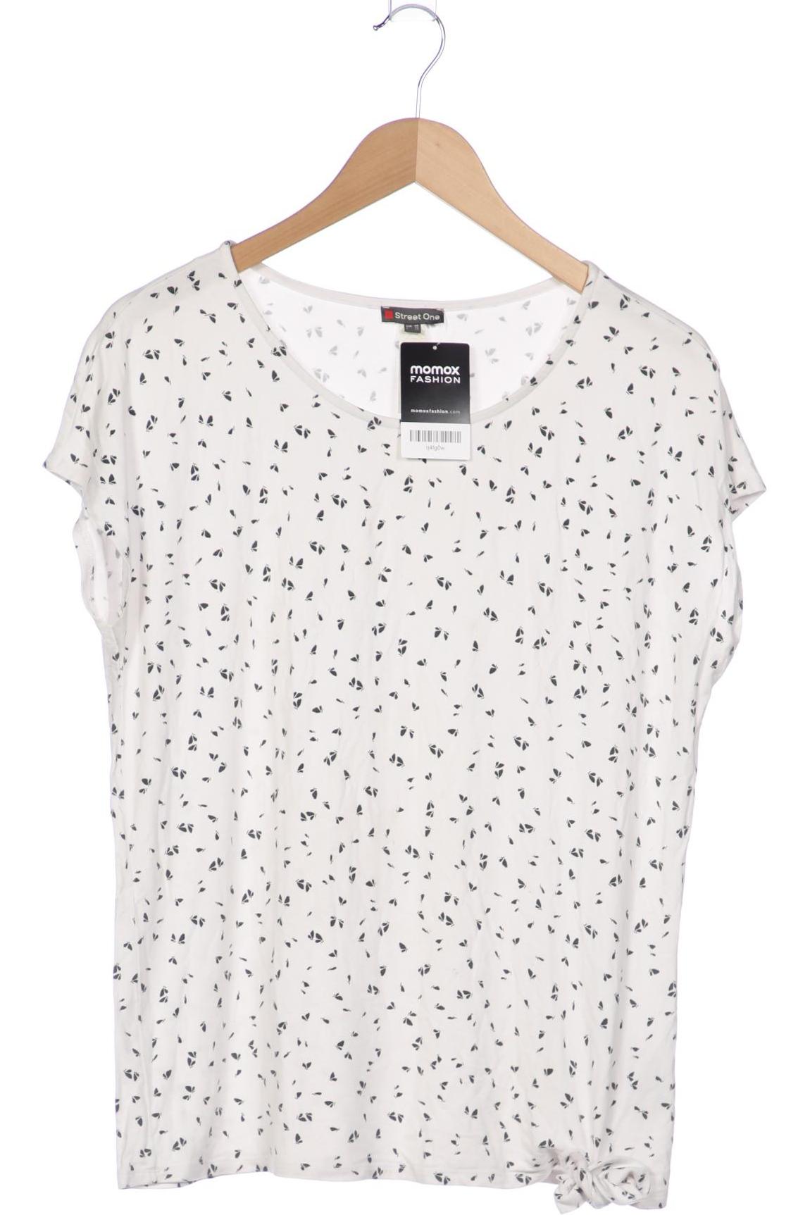 

Street One Damen T-Shirt, cremeweiß, Gr. 40