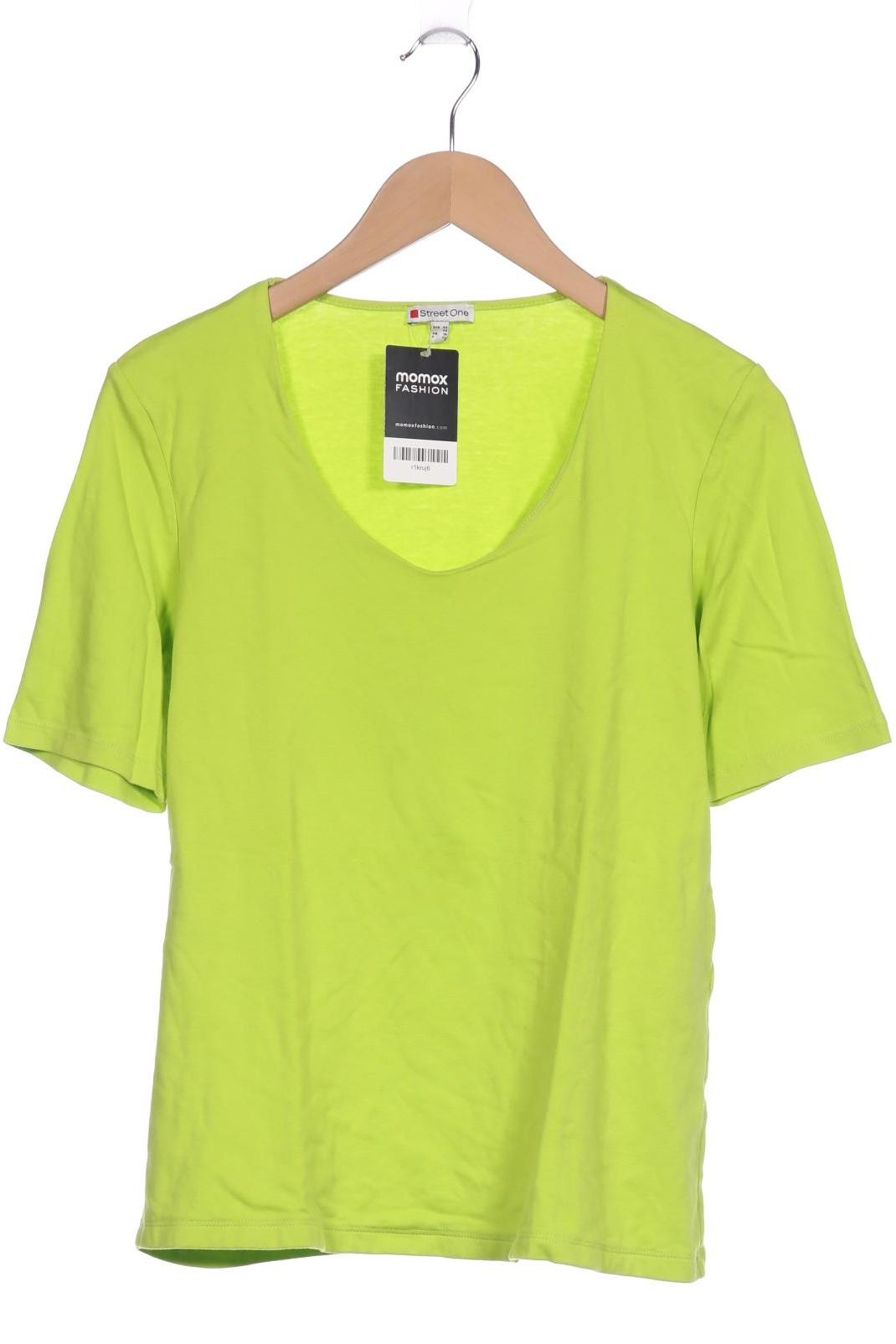 

Street One Damen T-Shirt, hellgrün, Gr. 44
