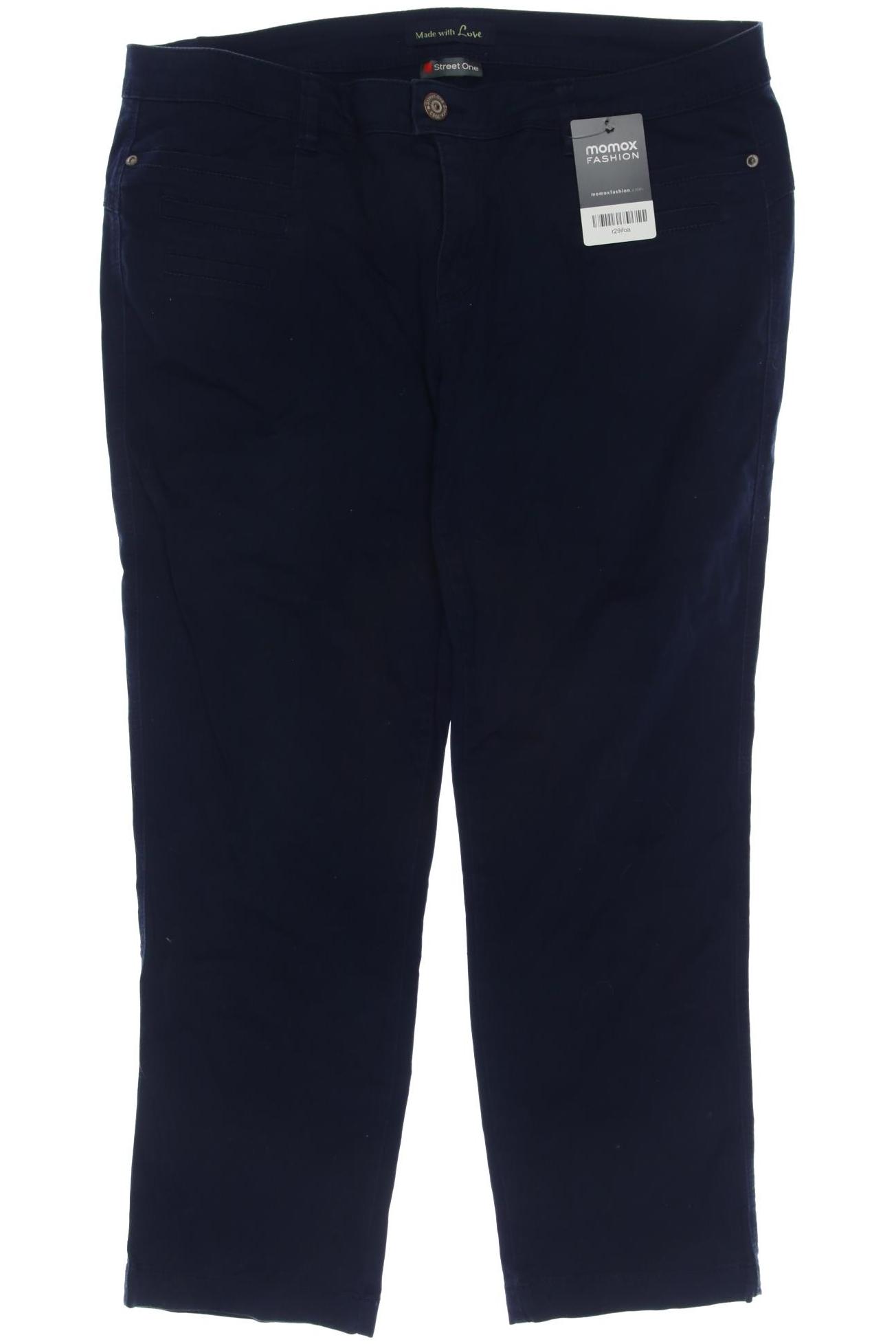 

Street One Damen Stoffhose, marineblau, Gr. 42