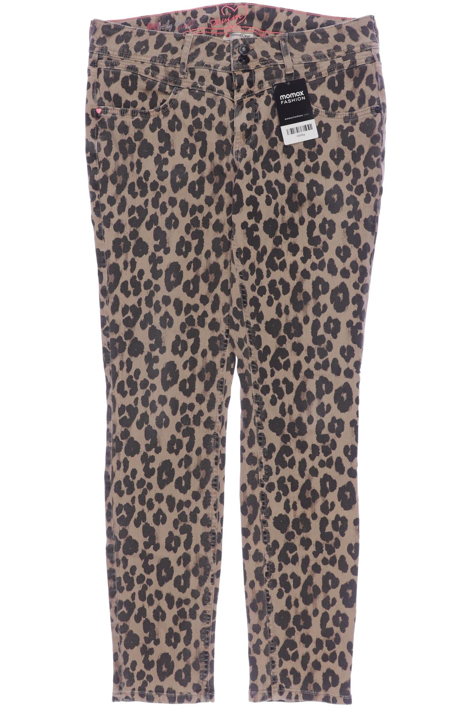 

Street One Damen Jeans, beige, Gr. 30