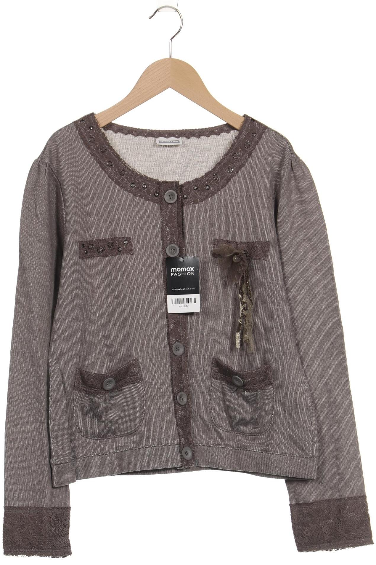 

Street One Damen Strickjacke, braun, Gr. 42