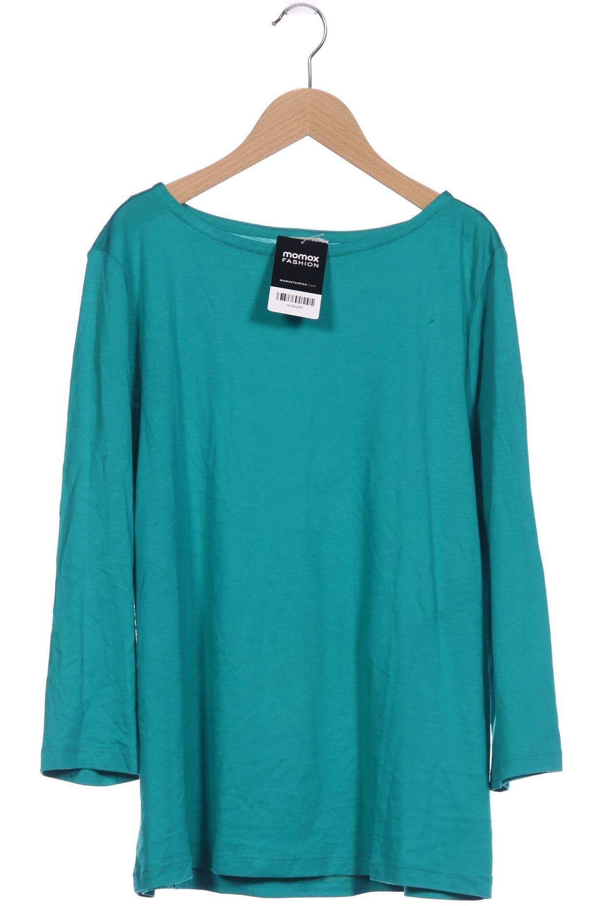 

Street One Damen Langarmshirt, türkis, Gr. 44