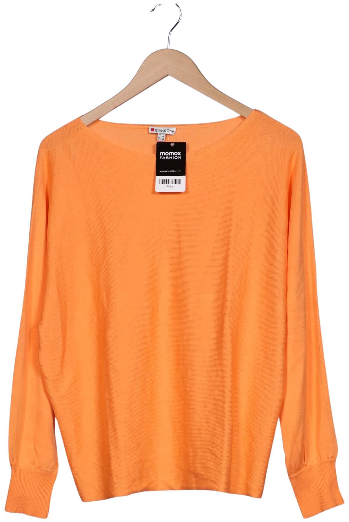 

Street One Damen Pullover, orange, Gr. 40