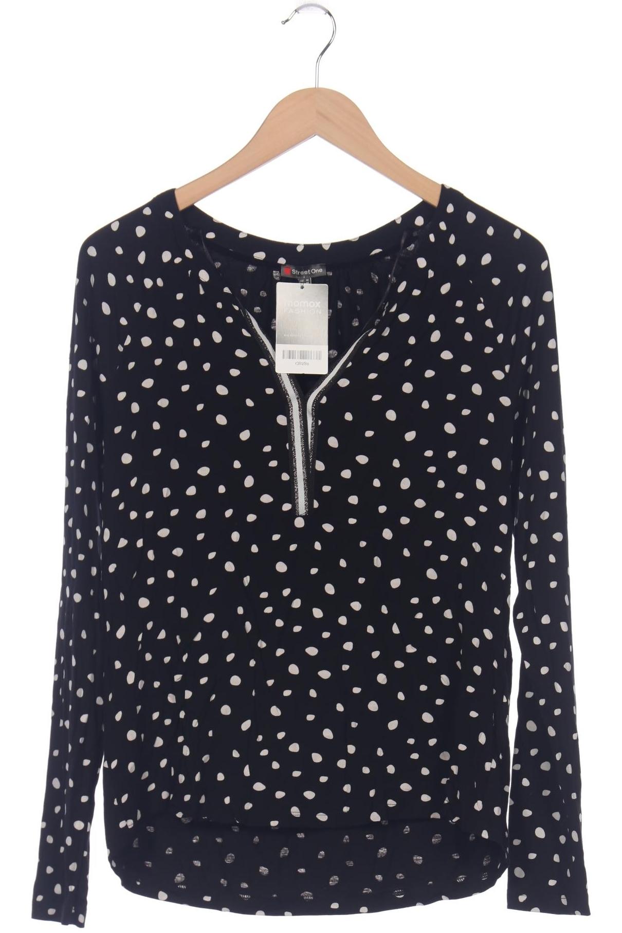 

Street One Damen Langarmshirt, schwarz, Gr. 40