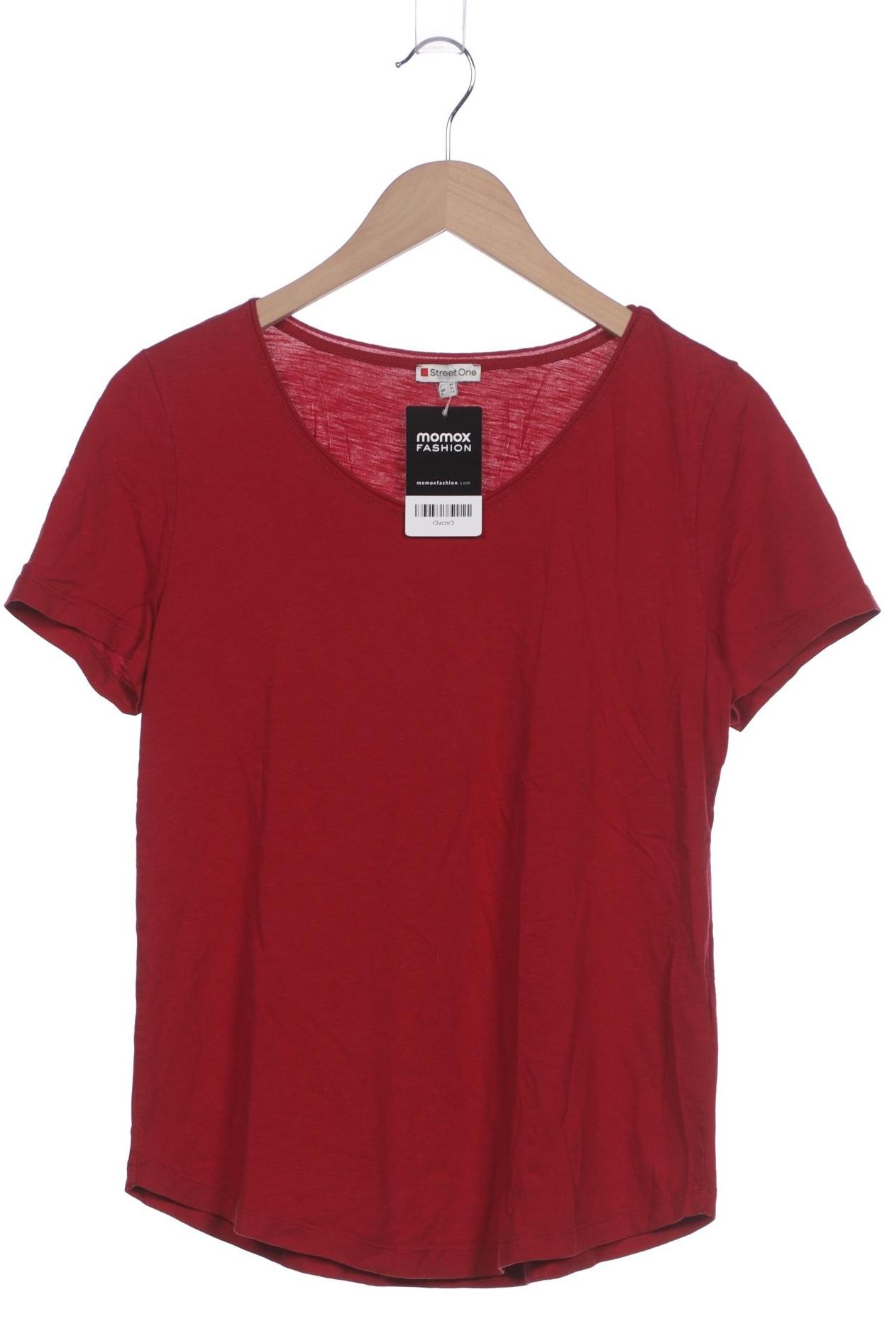 

Street One Damen T-Shirt, bordeaux, Gr. 40