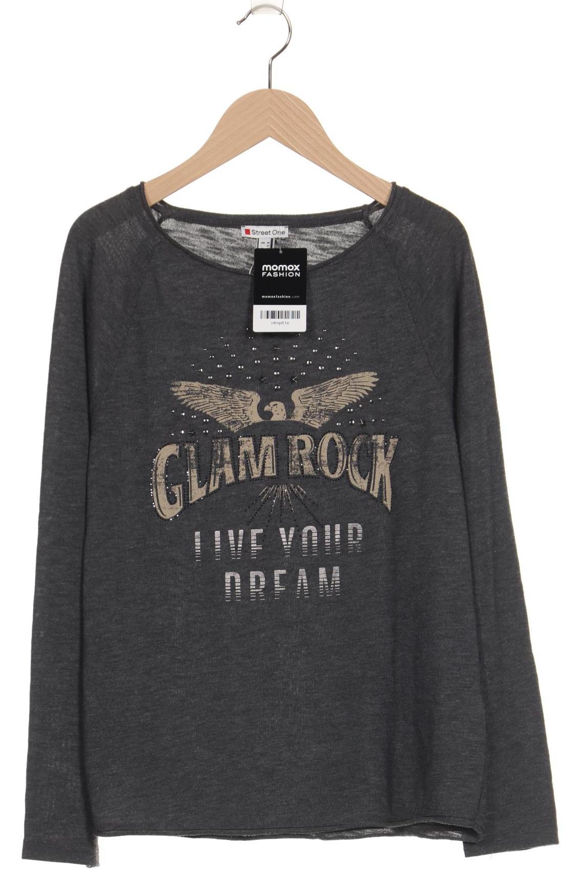 

Street One Damen Pullover, grau, Gr. 38