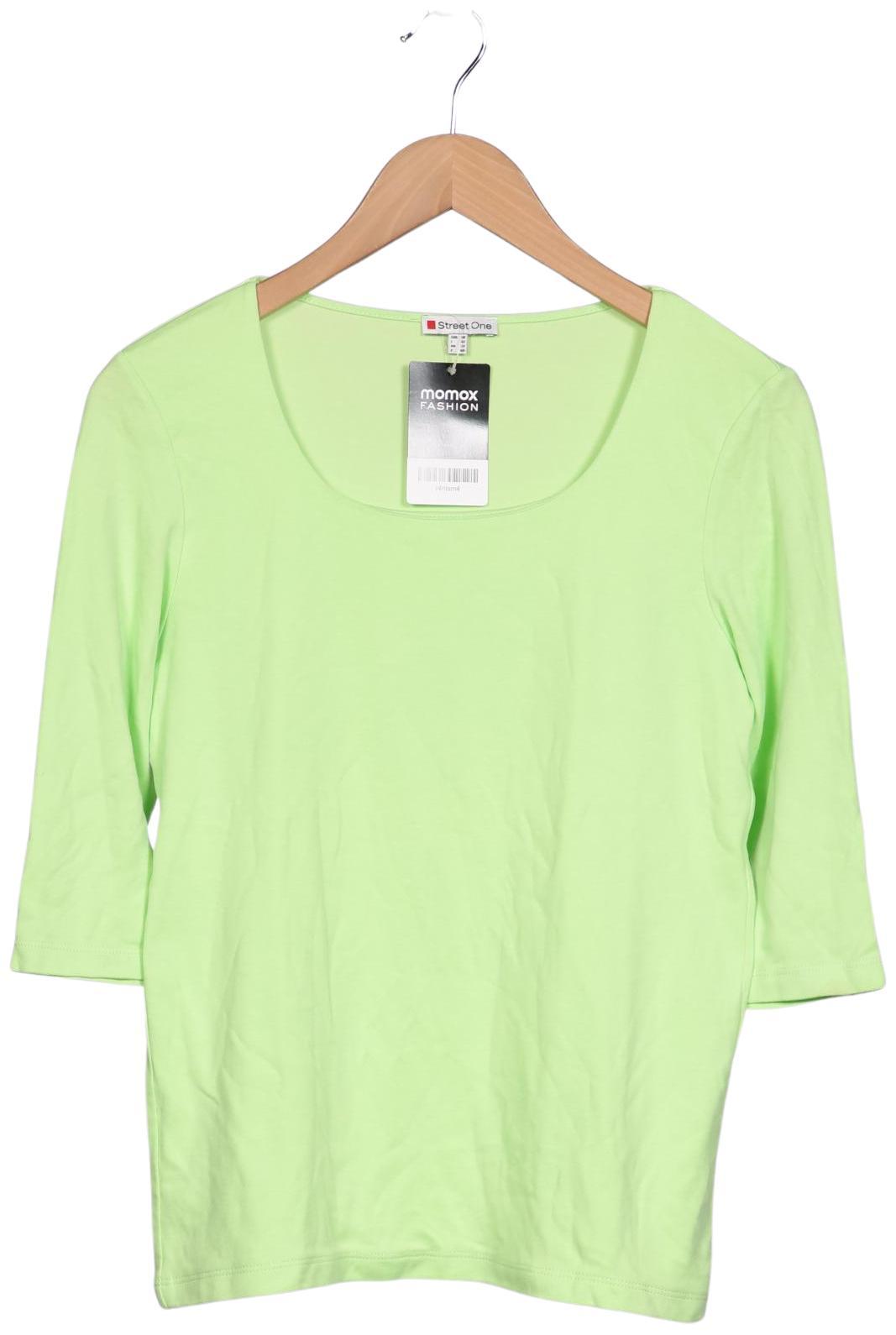 

Street One Damen Langarmshirt, hellgrün, Gr. 38