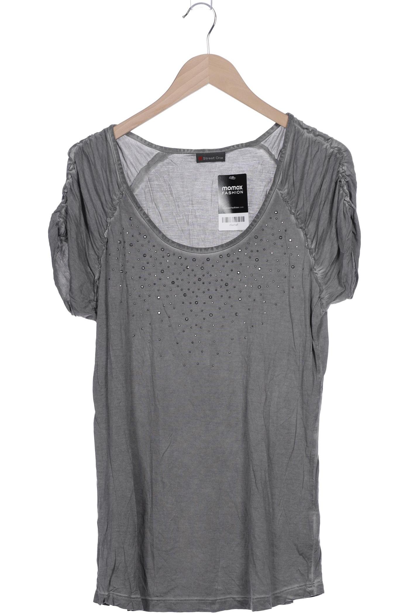 

Street One Damen T-Shirt, grau, Gr. 44