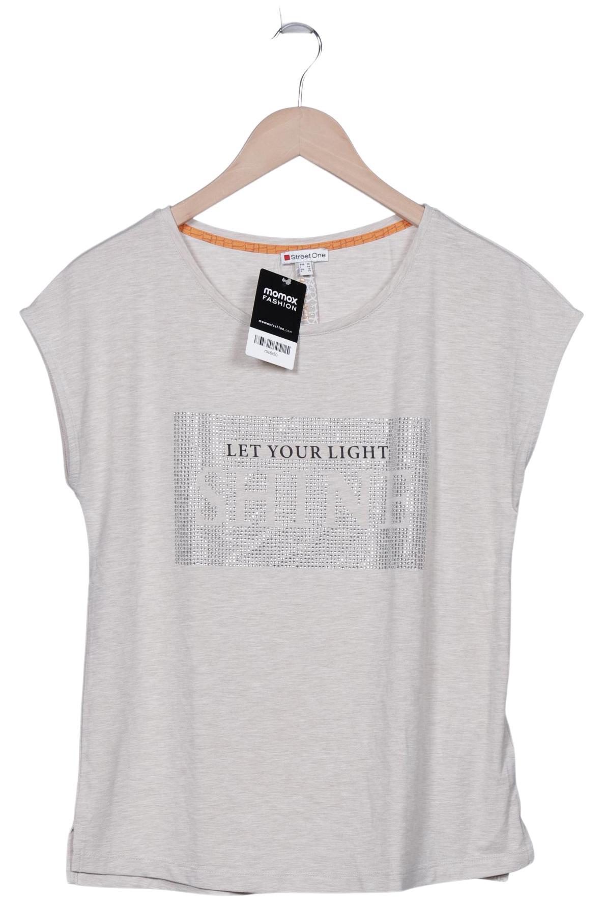 

Street One Damen T-Shirt, beige, Gr. 36