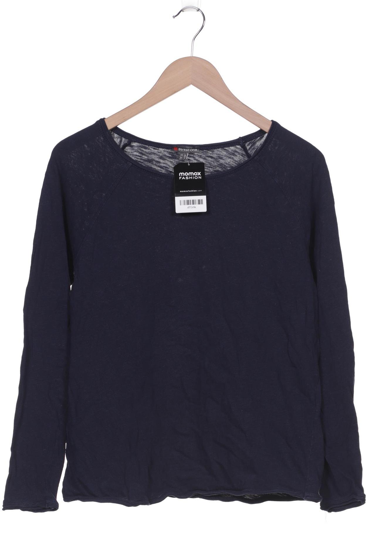 

Street One Damen Langarmshirt, marineblau