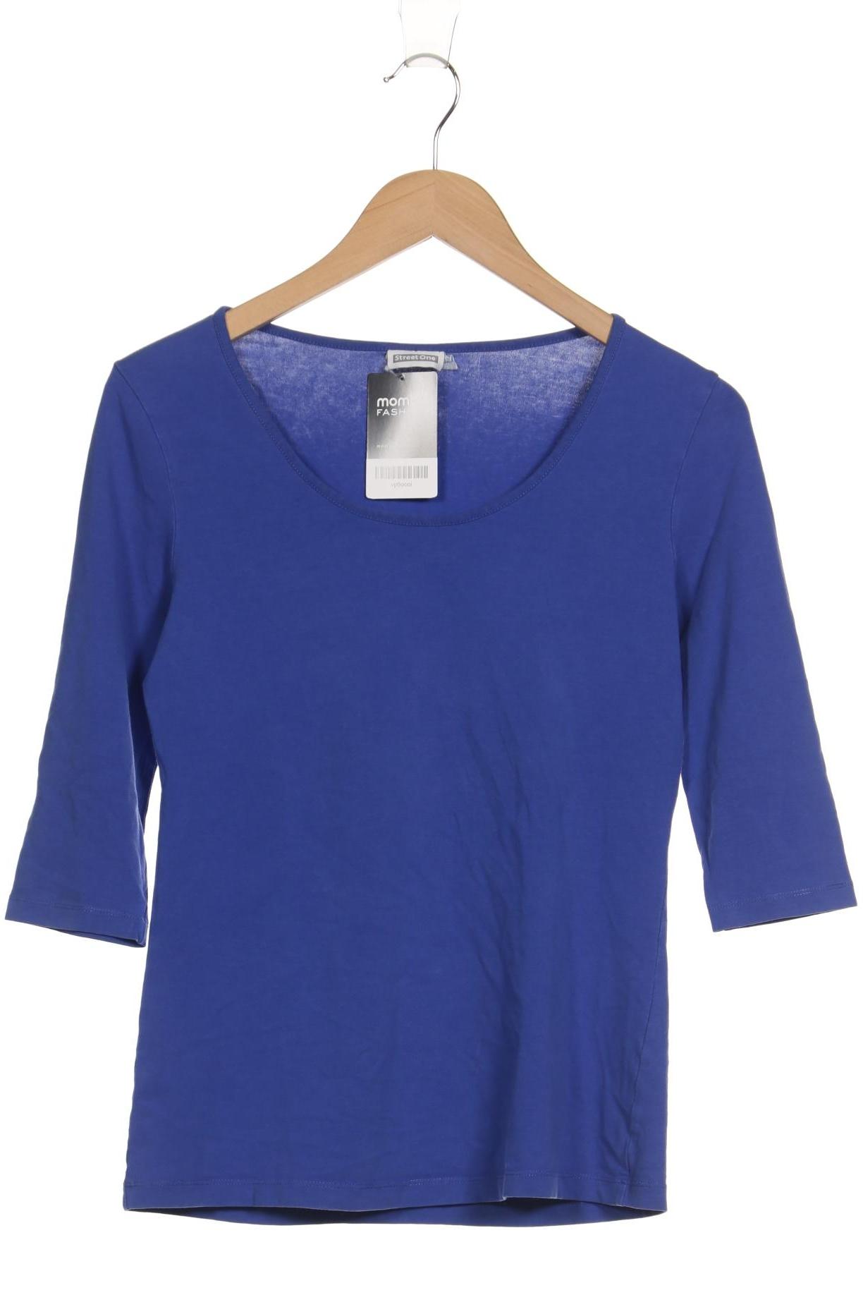

Street One Damen Langarmshirt, blau, Gr. 40