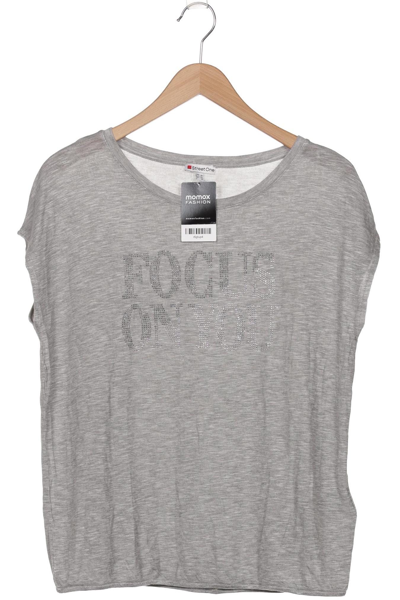 

Street One Damen T-Shirt, grau, Gr. 40