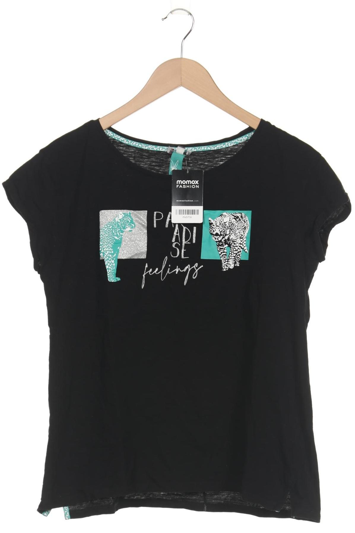 

Street One Damen T-Shirt, schwarz, Gr. 40