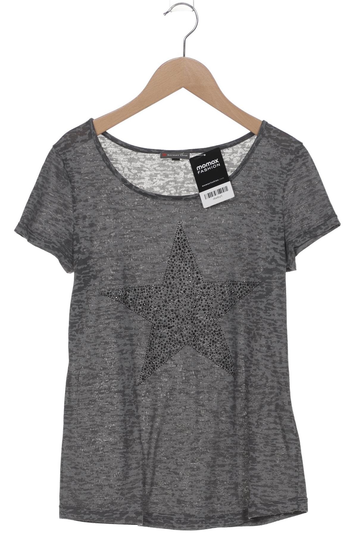 

Street One Damen T-Shirt, grau, Gr. 36