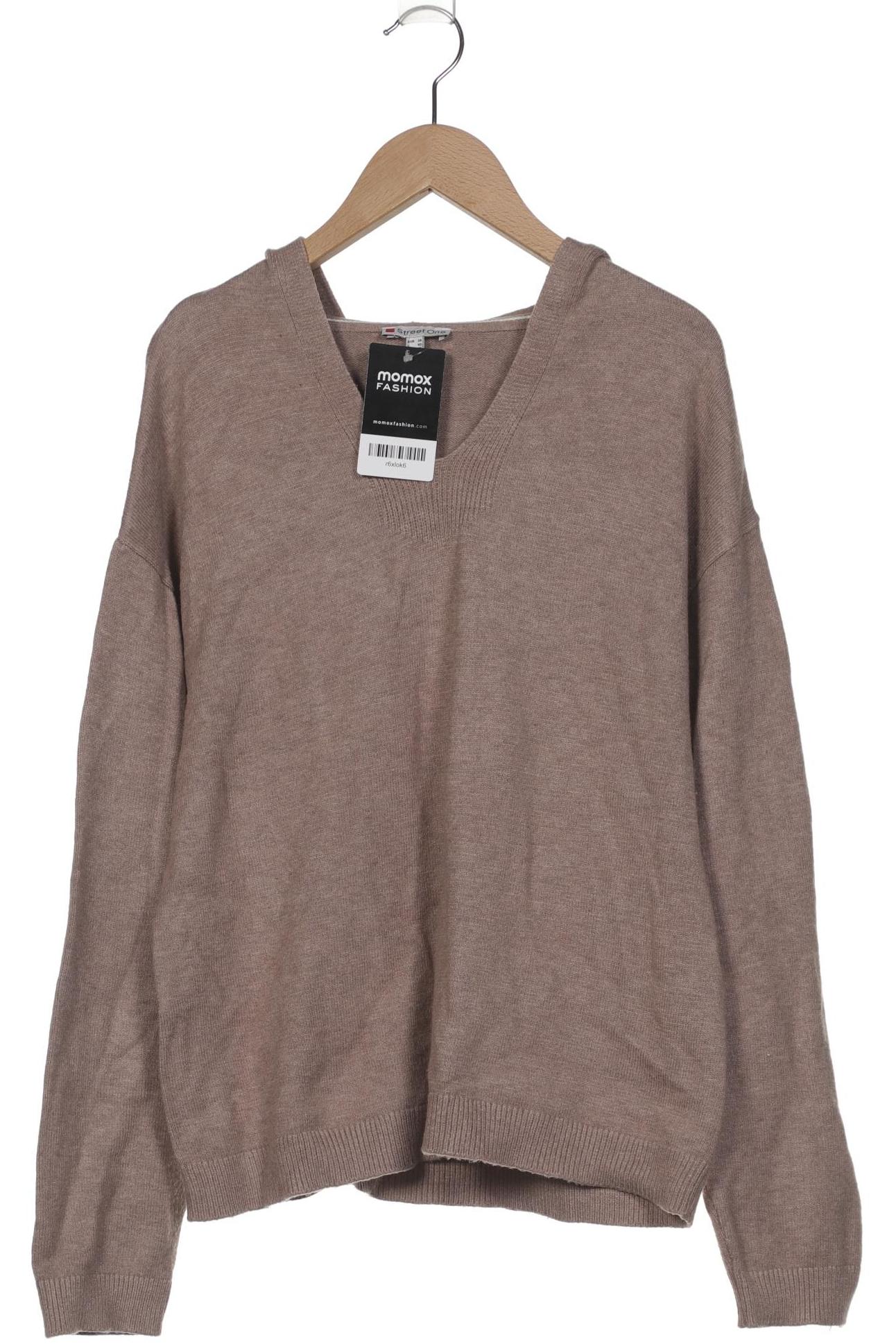 

Street One Damen Kapuzenpullover, beige, Gr. 38