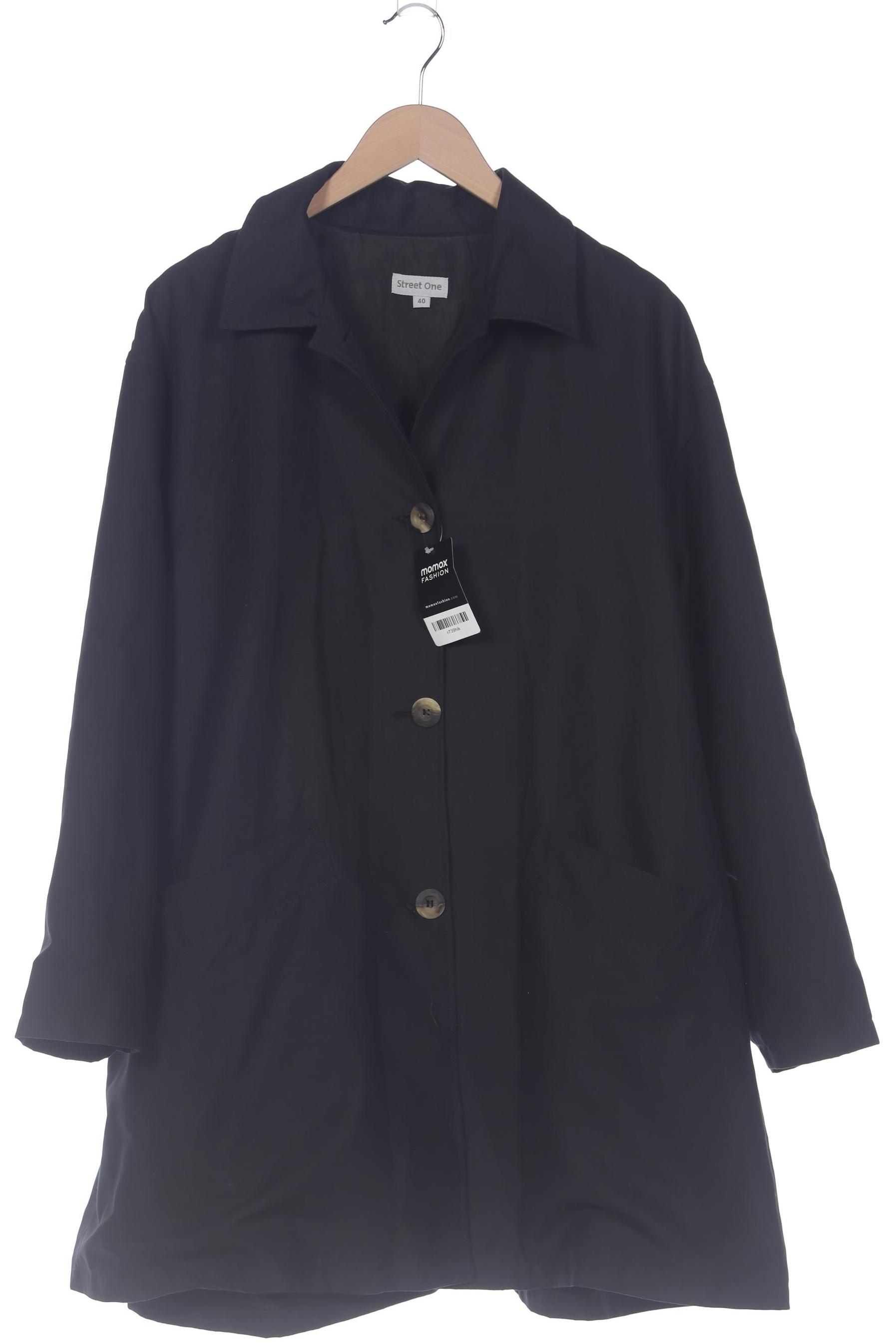

Street One Damen Mantel, schwarz, Gr. 40