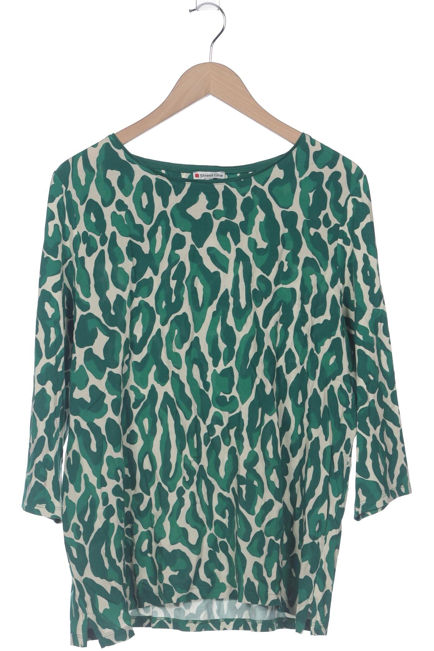 

Street One Damen Langarmshirt, grün, Gr. 46