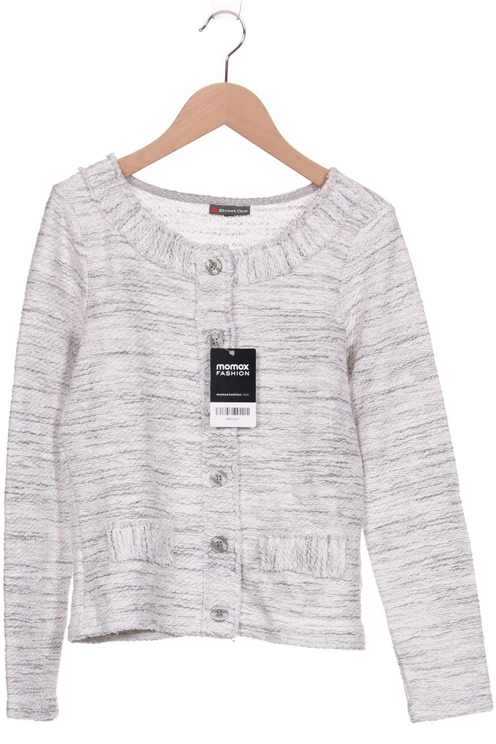 

Street One Damen Strickjacke, grau, Gr. 36