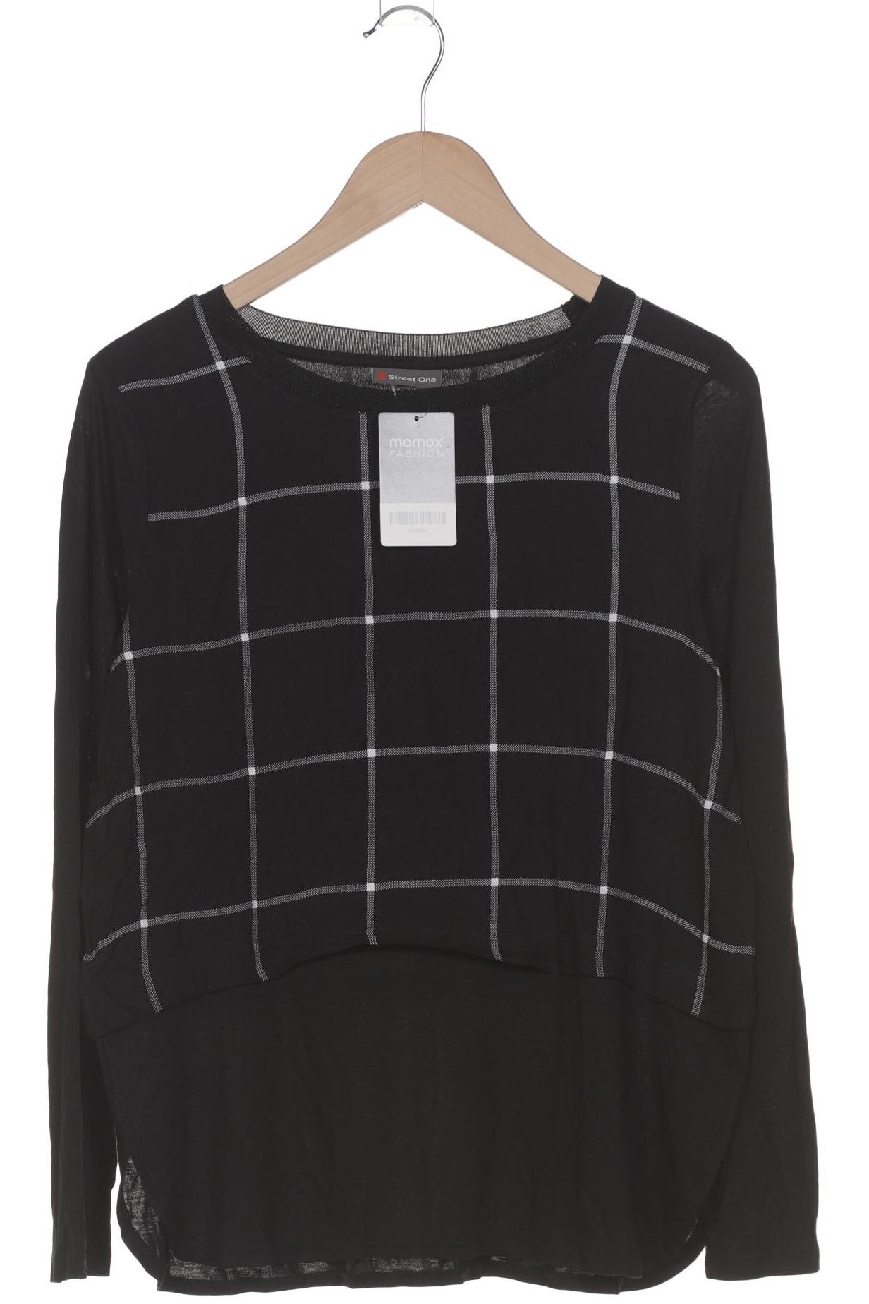 

Street One Damen Langarmshirt, schwarz, Gr. 36