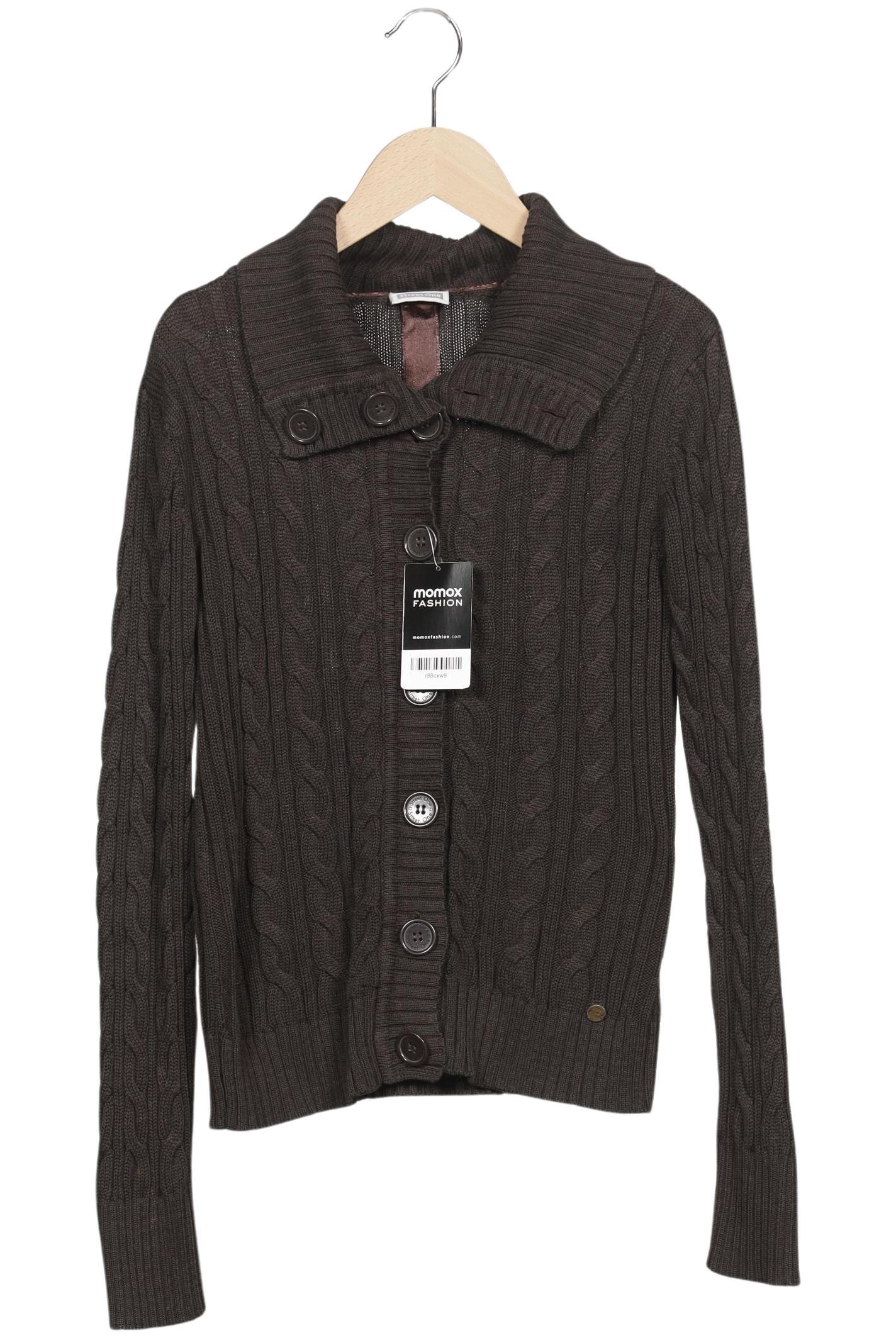 

Street One Damen Strickjacke, braun, Gr. 38