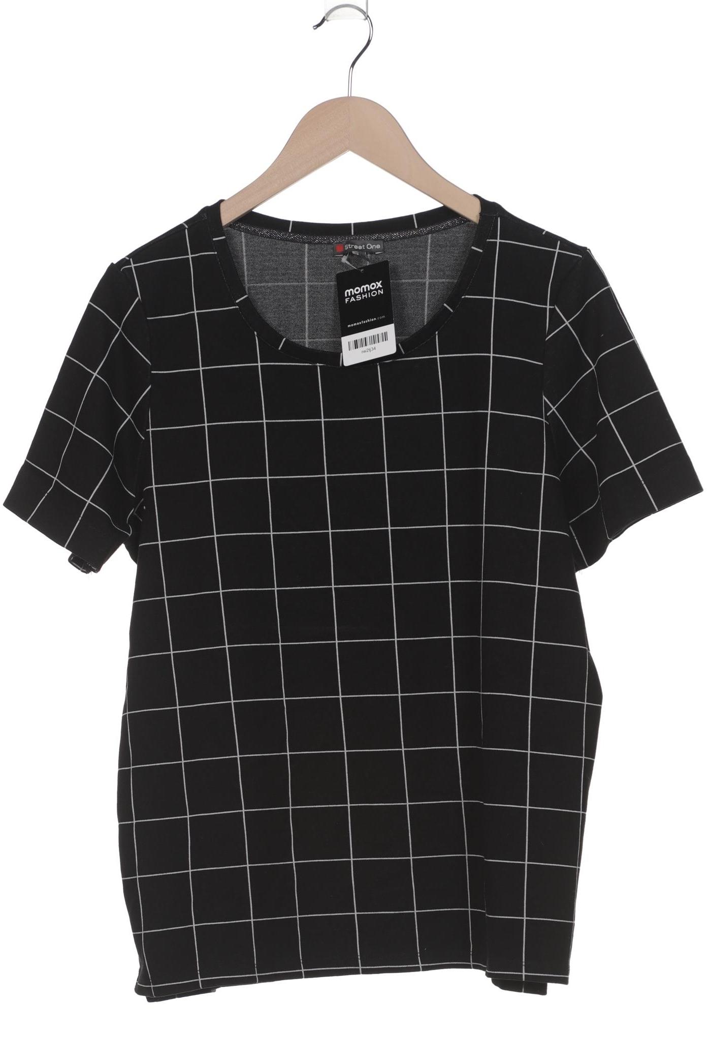 

Street One Damen T-Shirt, schwarz, Gr. 44