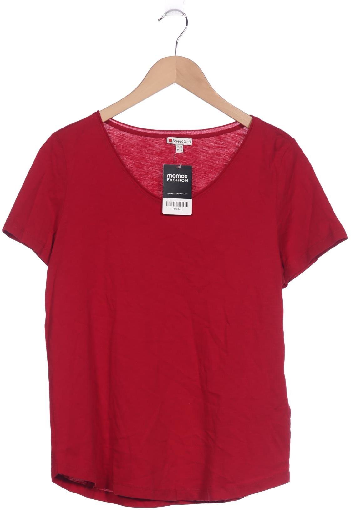 

Street One Damen T-Shirt, rot, Gr. 42