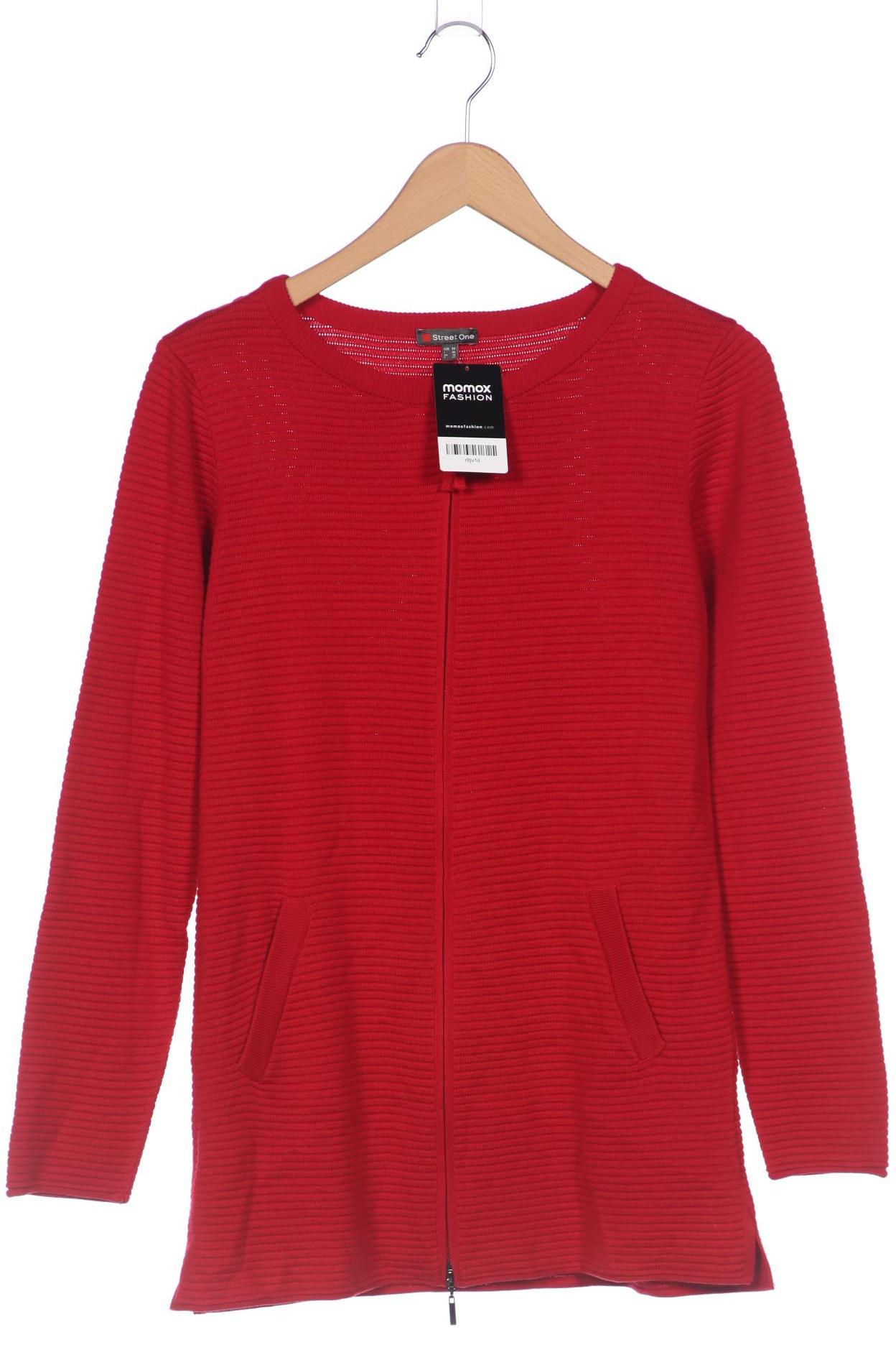 

Street One Damen Strickjacke, rot, Gr. 36