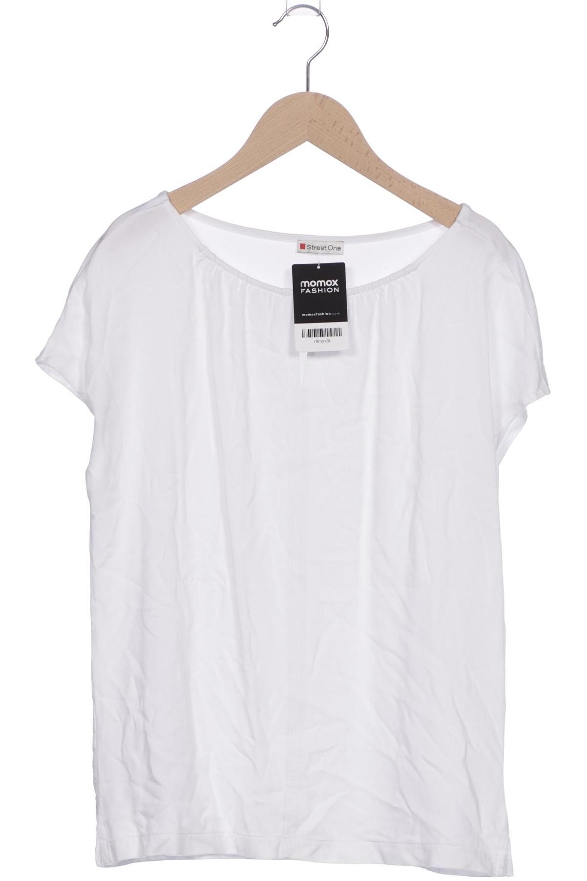 

Street One Damen T-Shirt, weiß, Gr. 38