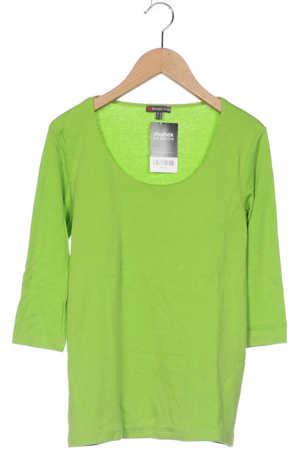 

Street One Damen Langarmshirt, grün, Gr. 36