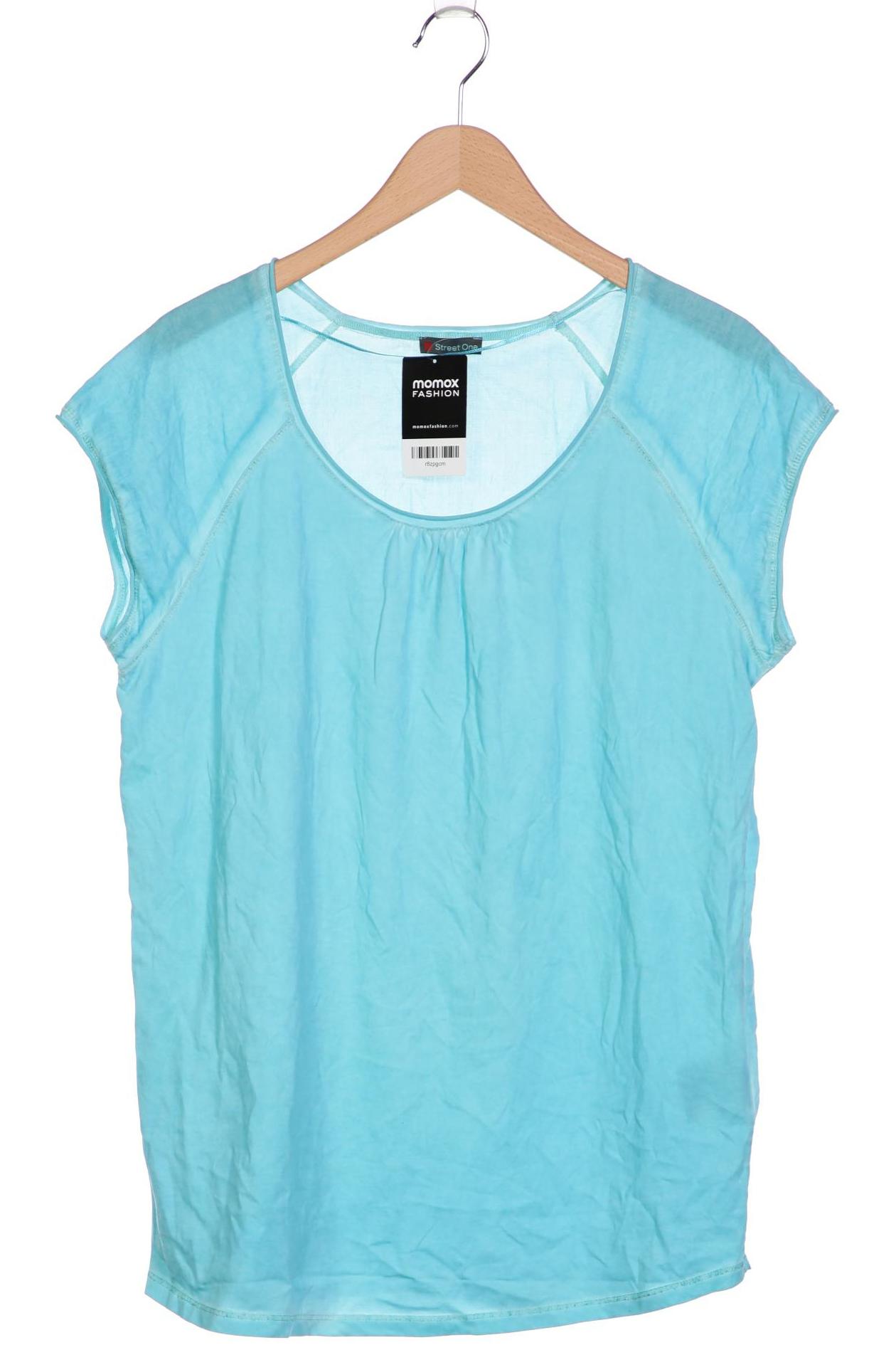 

Street One Damen T-Shirt, hellblau, Gr. 44