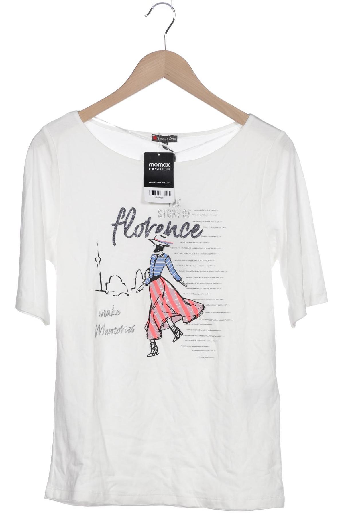

Street One Damen T-Shirt, weiß